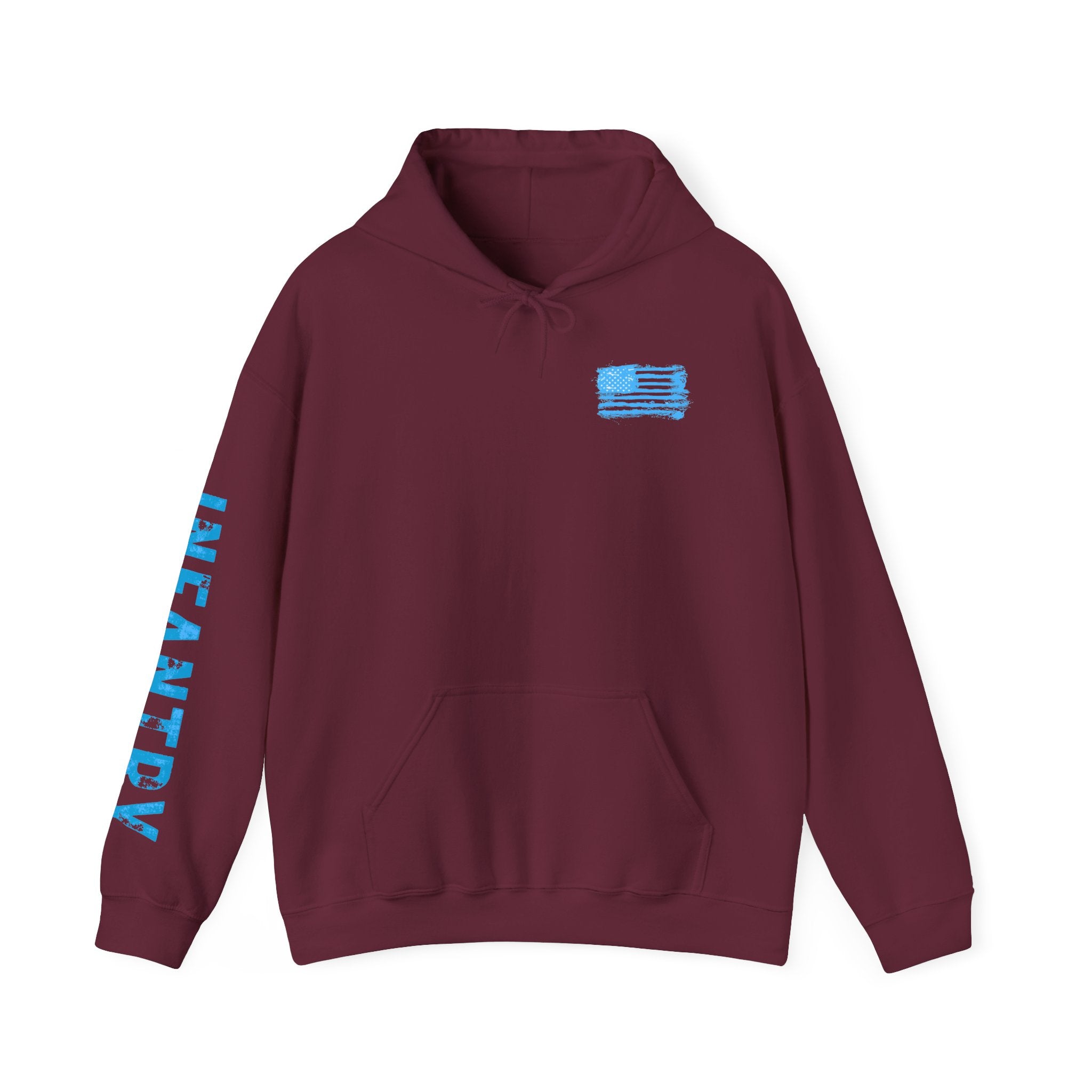 Hooded Sweatshirt - 11B (Infantry) Design