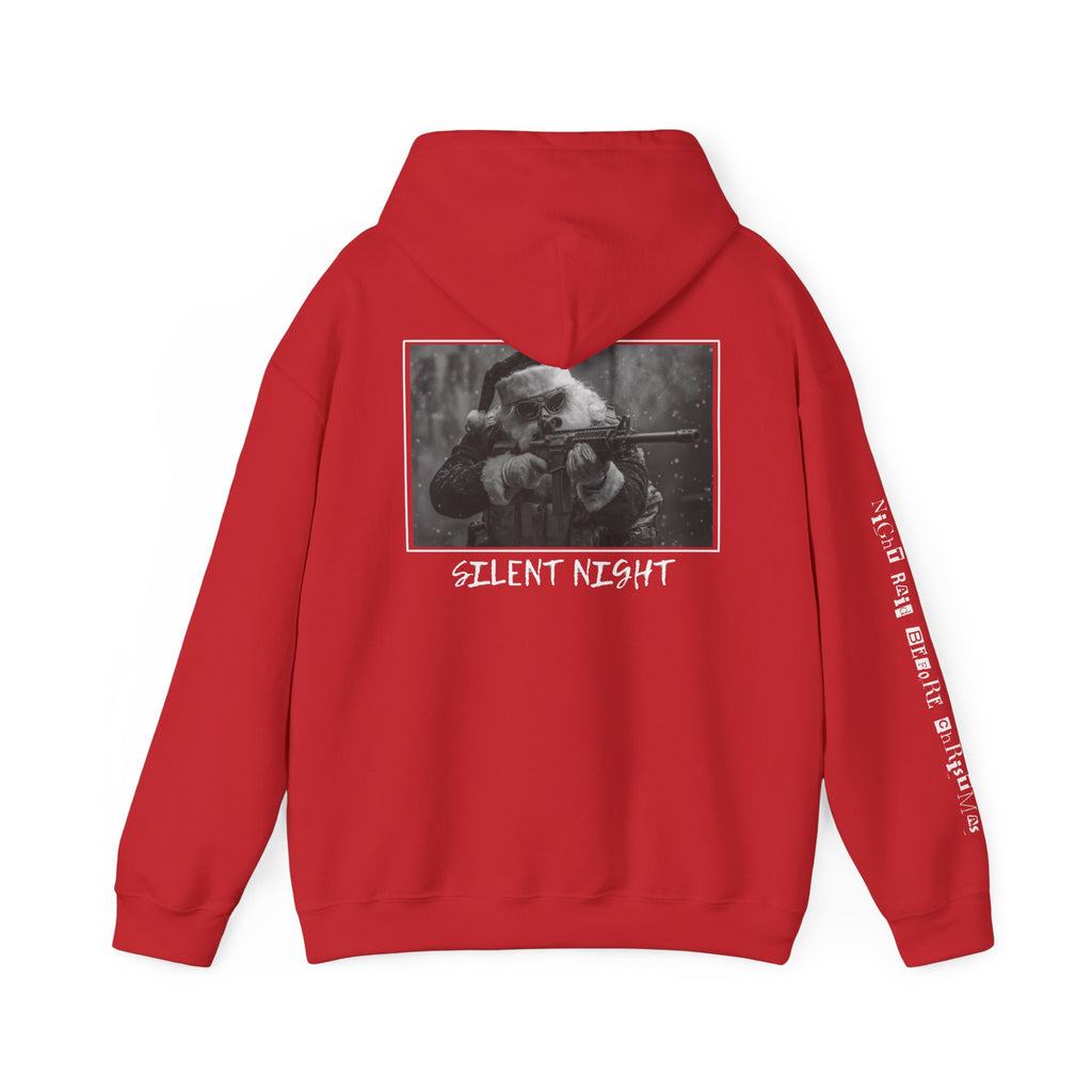 Night Raid Before Christmas Patriotic Hoodie Rebel Spirit Unisex Hoodie
