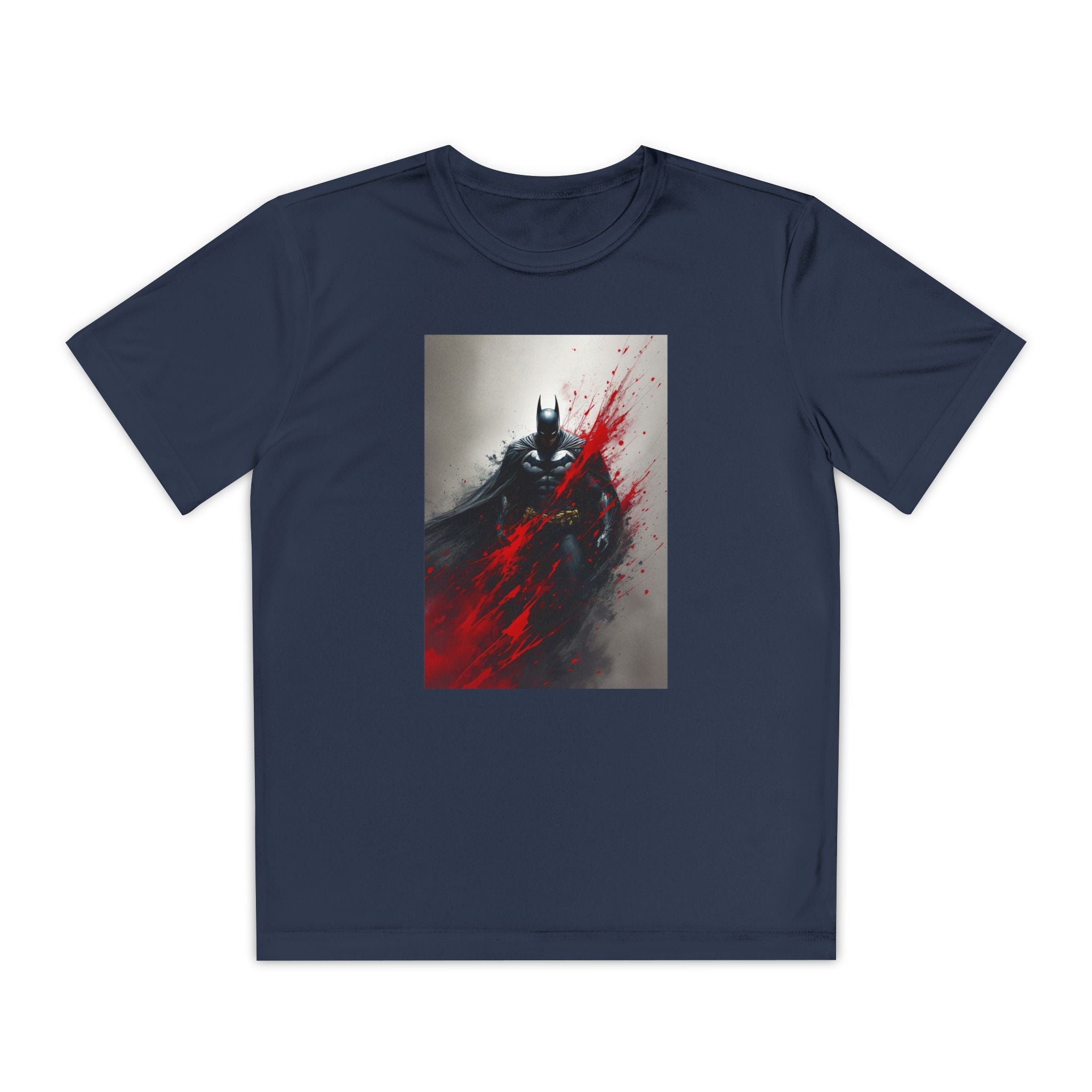 Batman Superhero Marvel Patriotic, Kids Graphic T-Shirt, Boys Hero Top, Girls Comic Book Clothing, Birthday