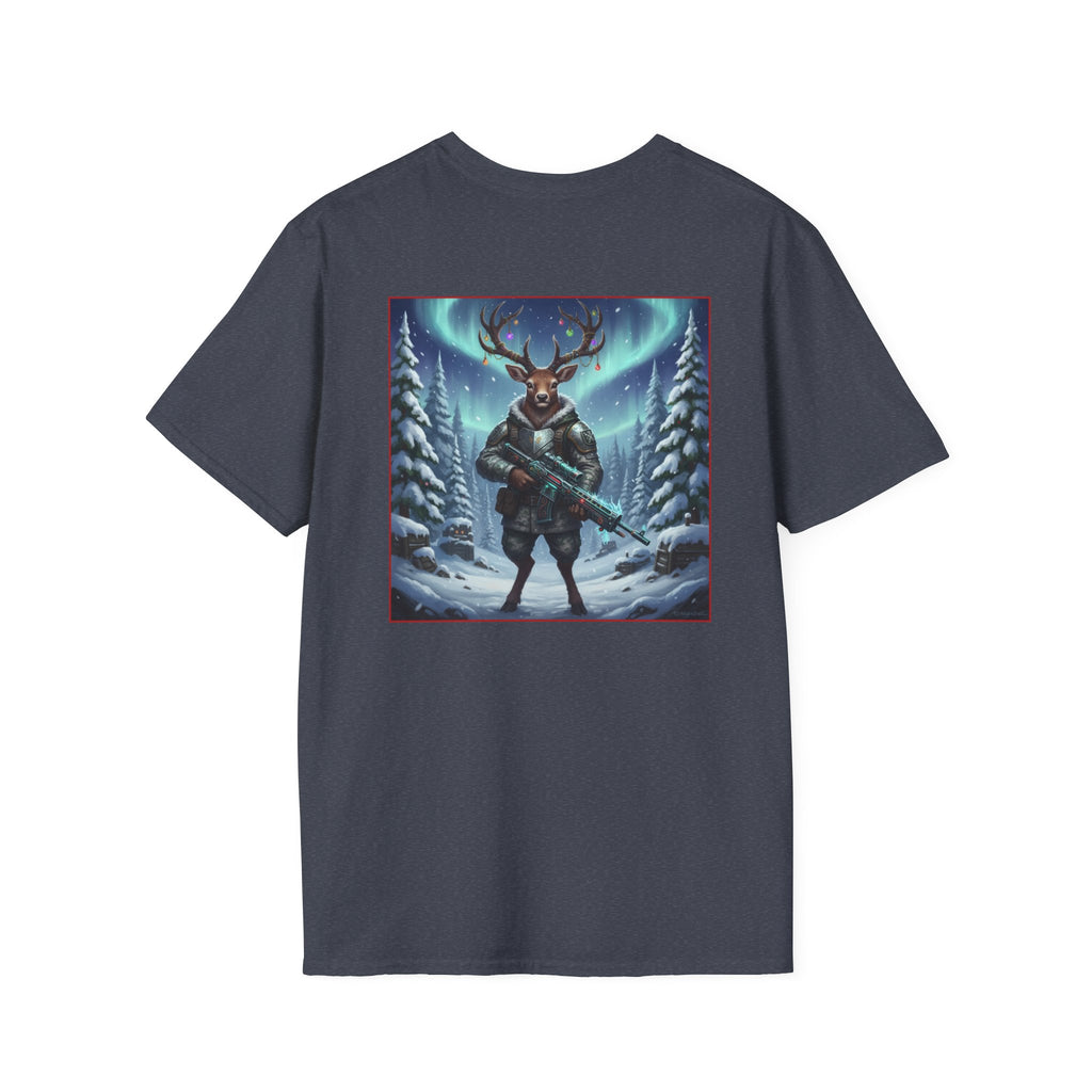 Yule Guard Patriotic Christmas Holiday ~ Unisex Softstyle T-Shirt