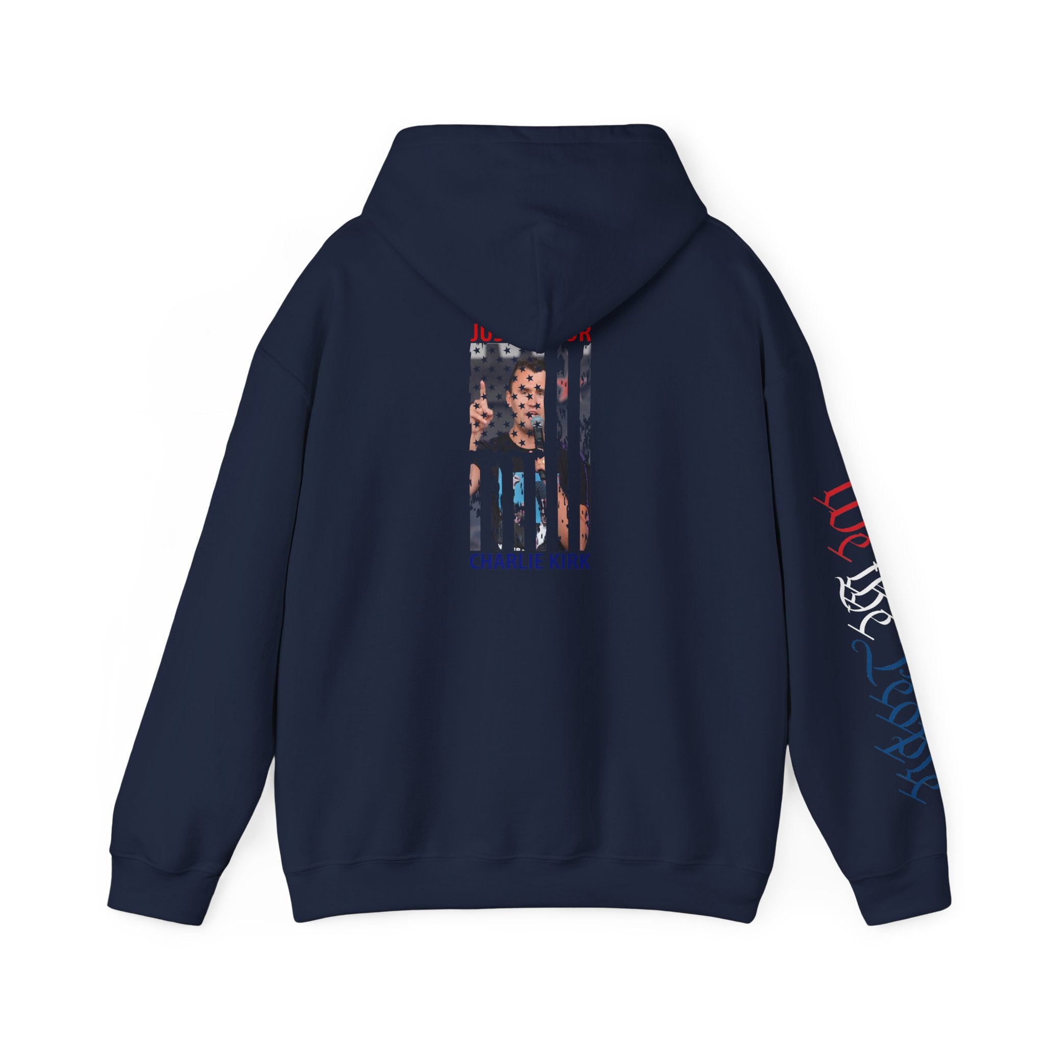 Charlie kirk Patriotic Hoodie Rebel Spirit Unisex Hoodie