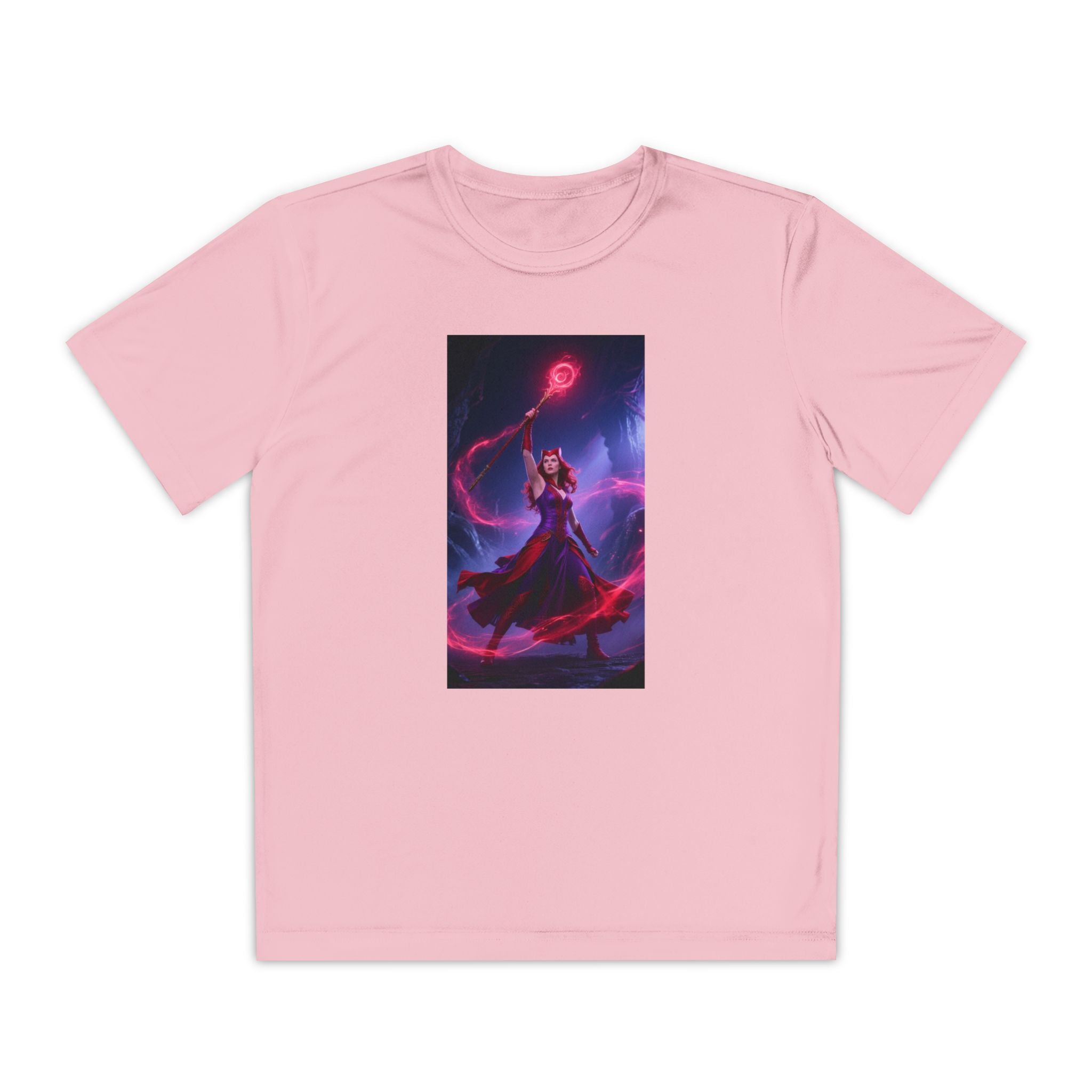 Superhero Youth T-Shirt Sports Graphic Tee, Cool Athletic Shirt for Kids