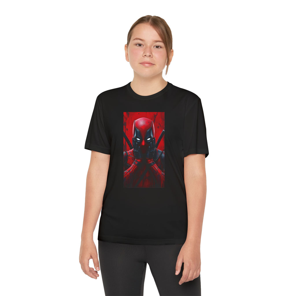 Deadpool Superhero Marvel Patriotic, Kids Graphic T-Shirt, Boys Hero Top, Girls Comic Book Clothing, Birthday