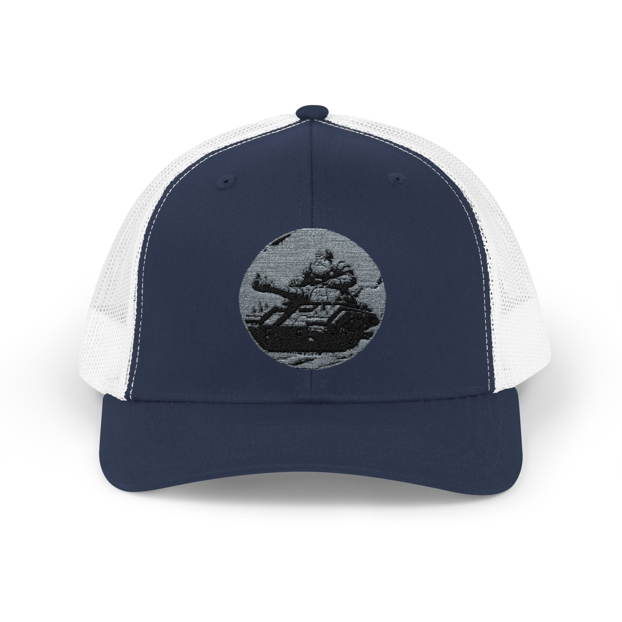 Santa Claus On A Tank Christmas Patriotic, Trucker Cap, Patriotic hat, Truckers Hat, Patriotic Accessories