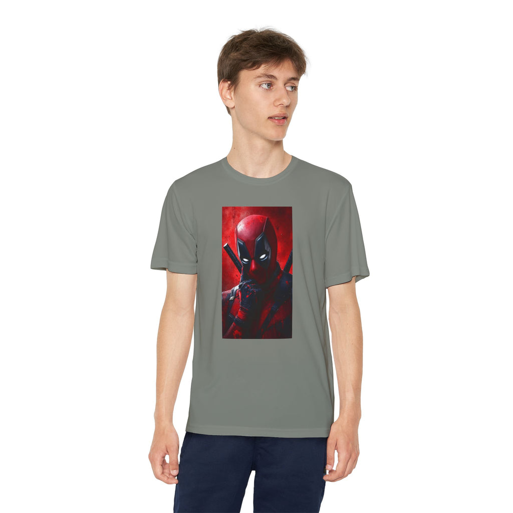 Deadpool Superhero Marvel Patriotic, Kids Graphic T-Shirt, Boys Hero Top, Girls Comic Book Clothing, Birthday