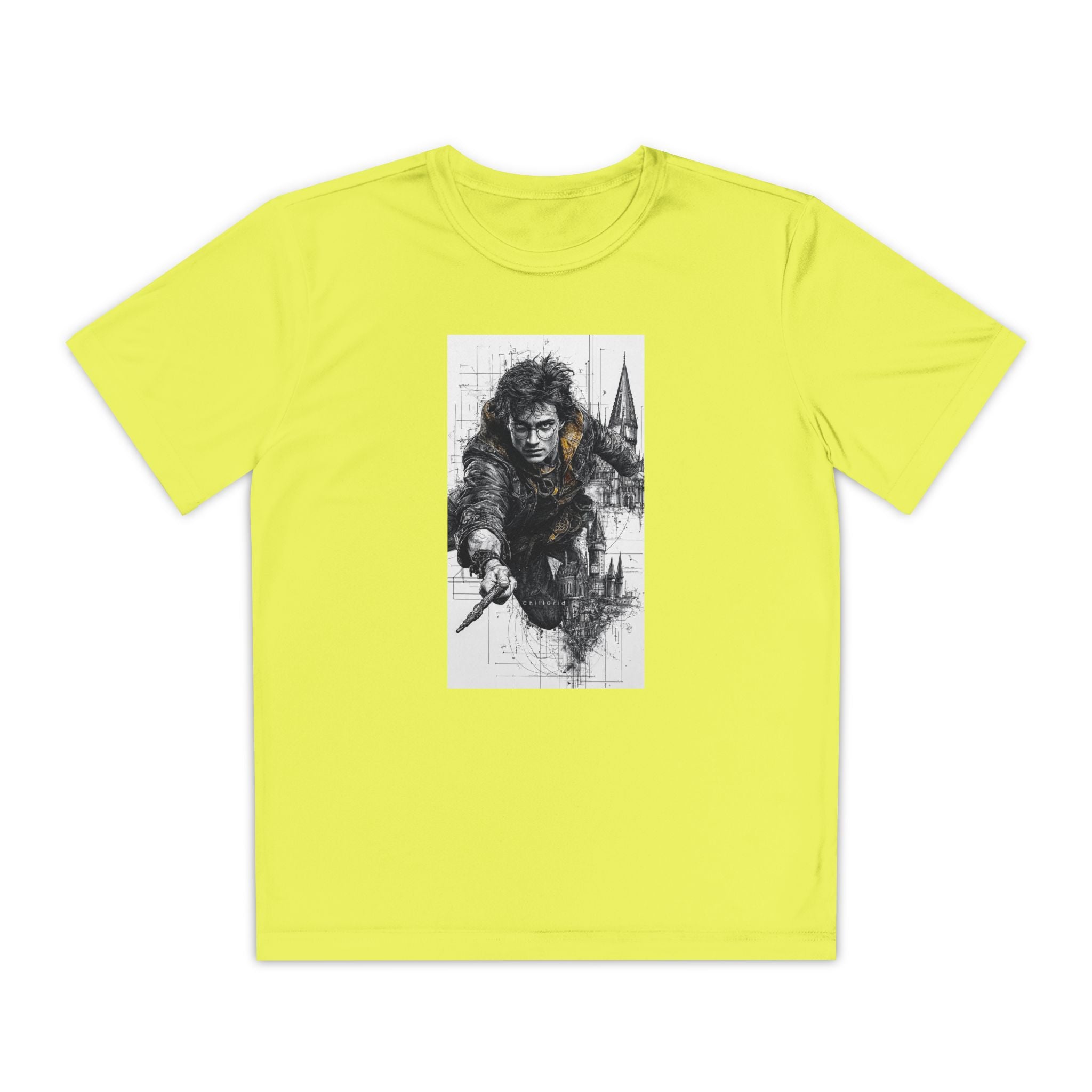 Youth Competitor Tee - Harry Potter, Wizard School Shirt, Magical Kids Top, Hogwarts Fan Gift, Sorcerer's Stone T-Shirt