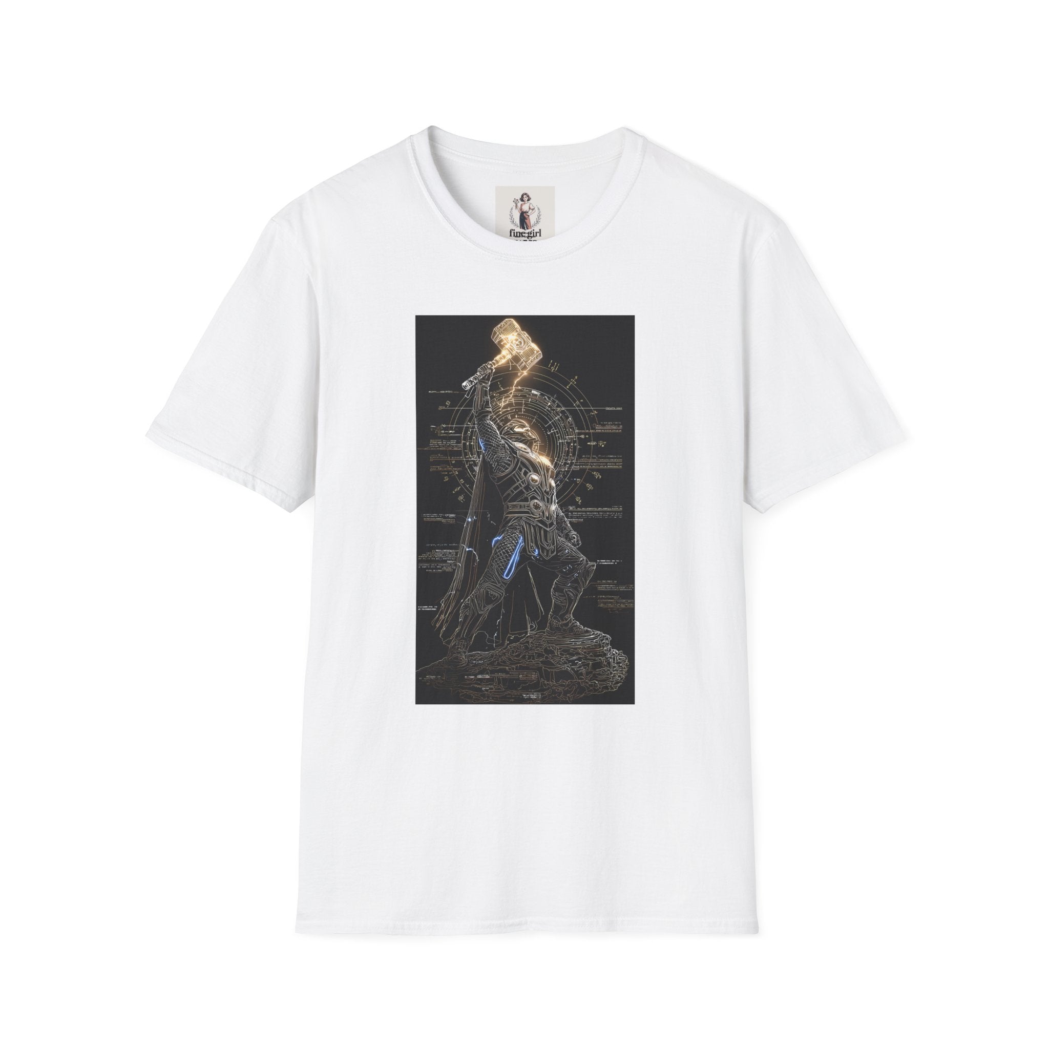 Thor Superhero Marvel Unisex Softstyle T-Shirt, Comic Book Tee, Geeky Clothing, Cosplay Costume Top