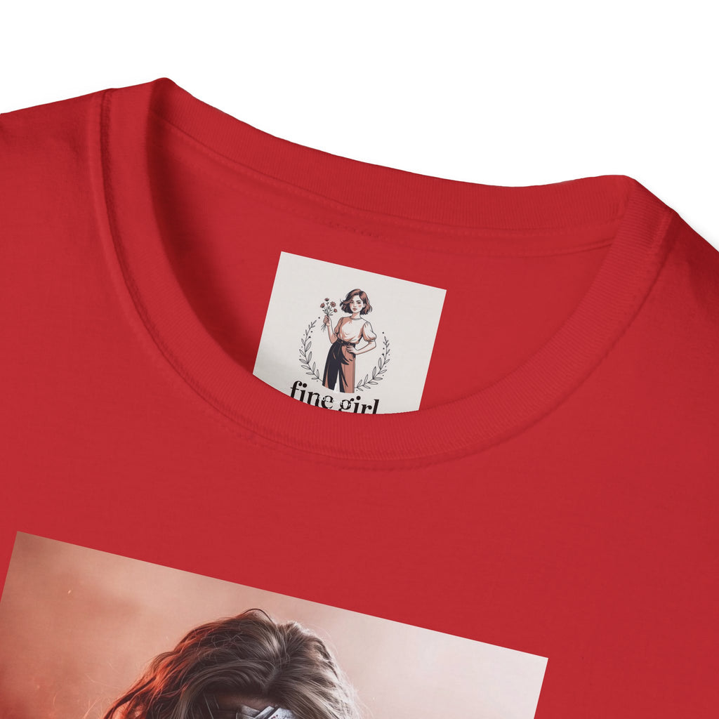 Wonder Woman Marvel Unisex Softstyle T-Shirt, Comic Book Tee, Geeky Clothing, Cosplay Costume Top