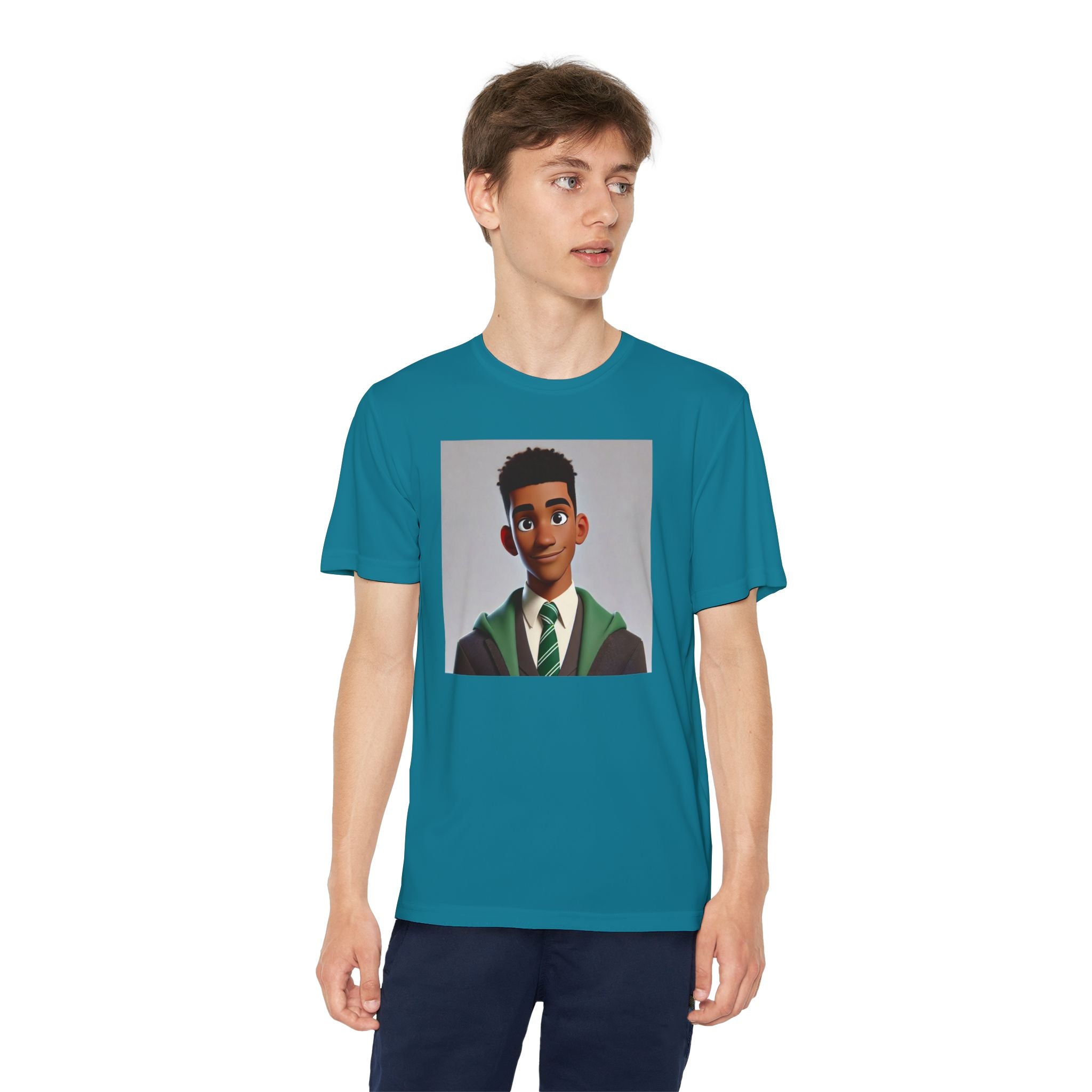 Youth Competitor Tee - Harry Potter, Wizard School Shirt, Magical Kids Top, Hogwarts Fan Gift, Sorcerer's Stone T-Shirt