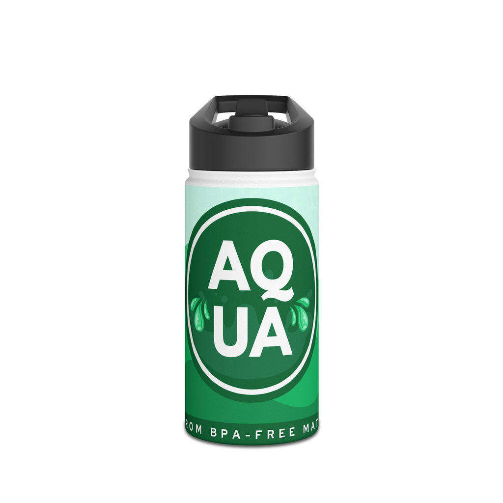 Aqua Stainless Steel Water Bottle, Eco-Friendly Hydration for Travel, Sports, Yoga, Gifts, Outdoor Adventures