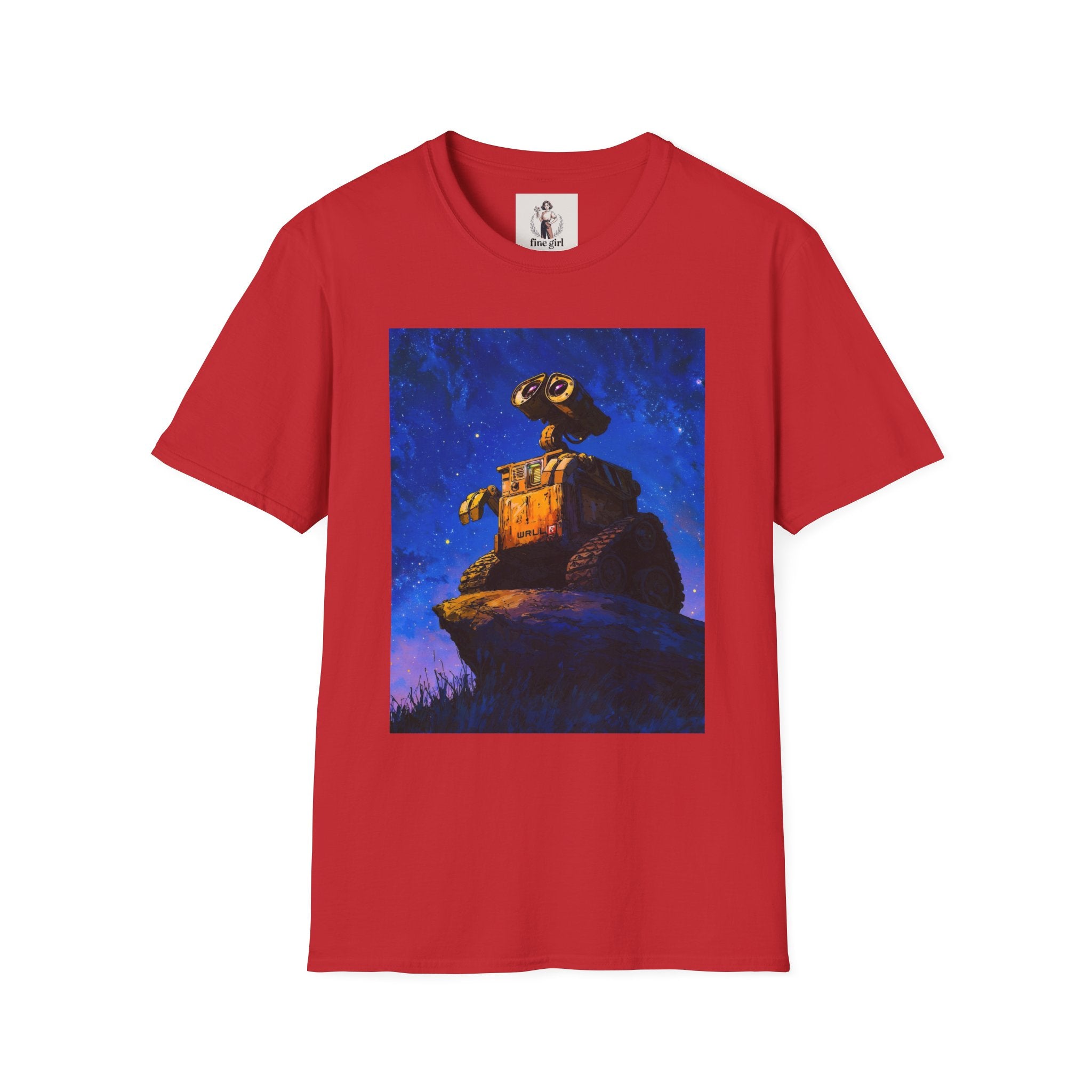 Wall-E Pixar Animation Unisex T-Shirt, Walt Disney Tee, Movie Lover Gift, Graphic Novelty Shirt, Cartoon Character Apparel