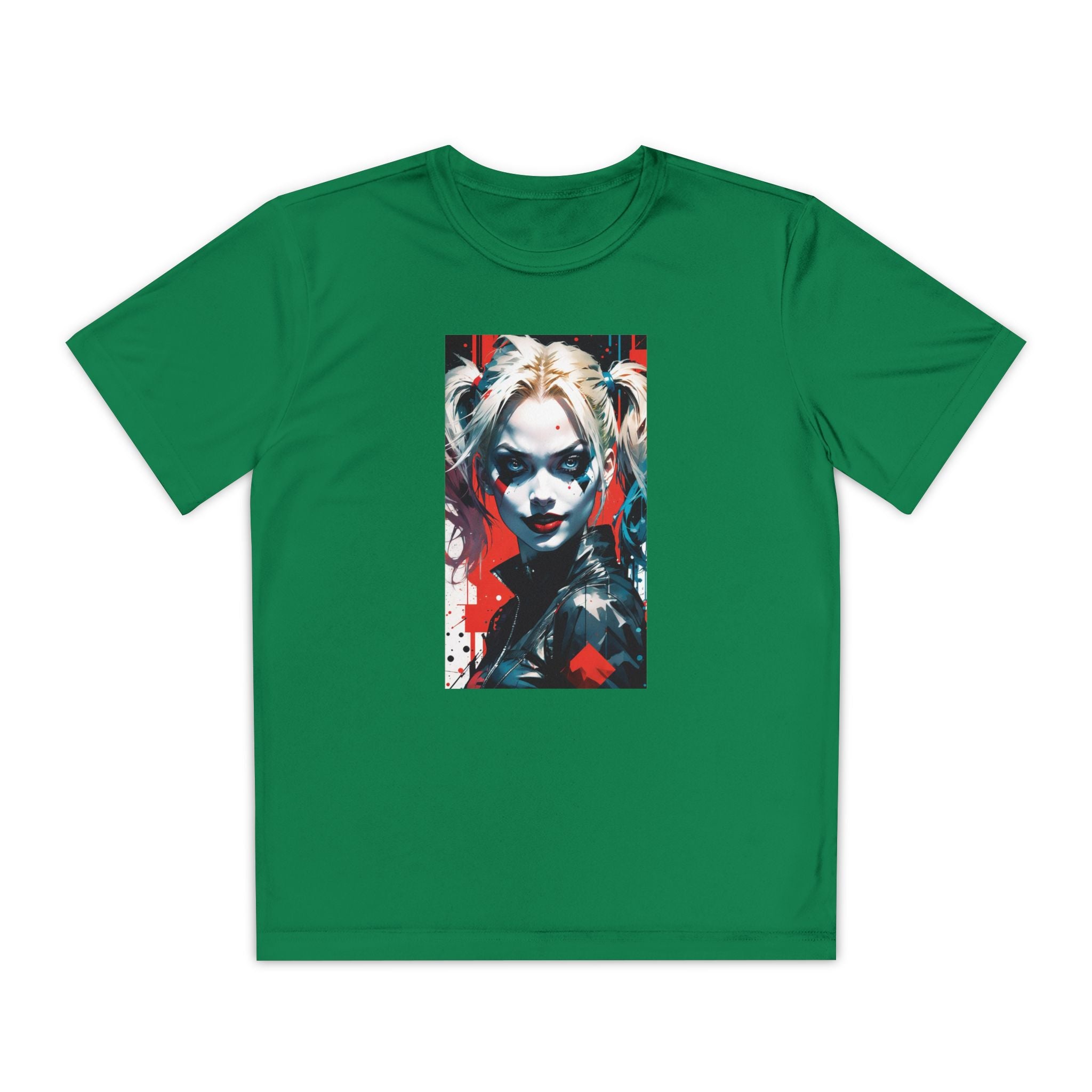 Superhero Youth T-Shirt Sports Graphic Tee, Cool Athletic Shirt for Kids