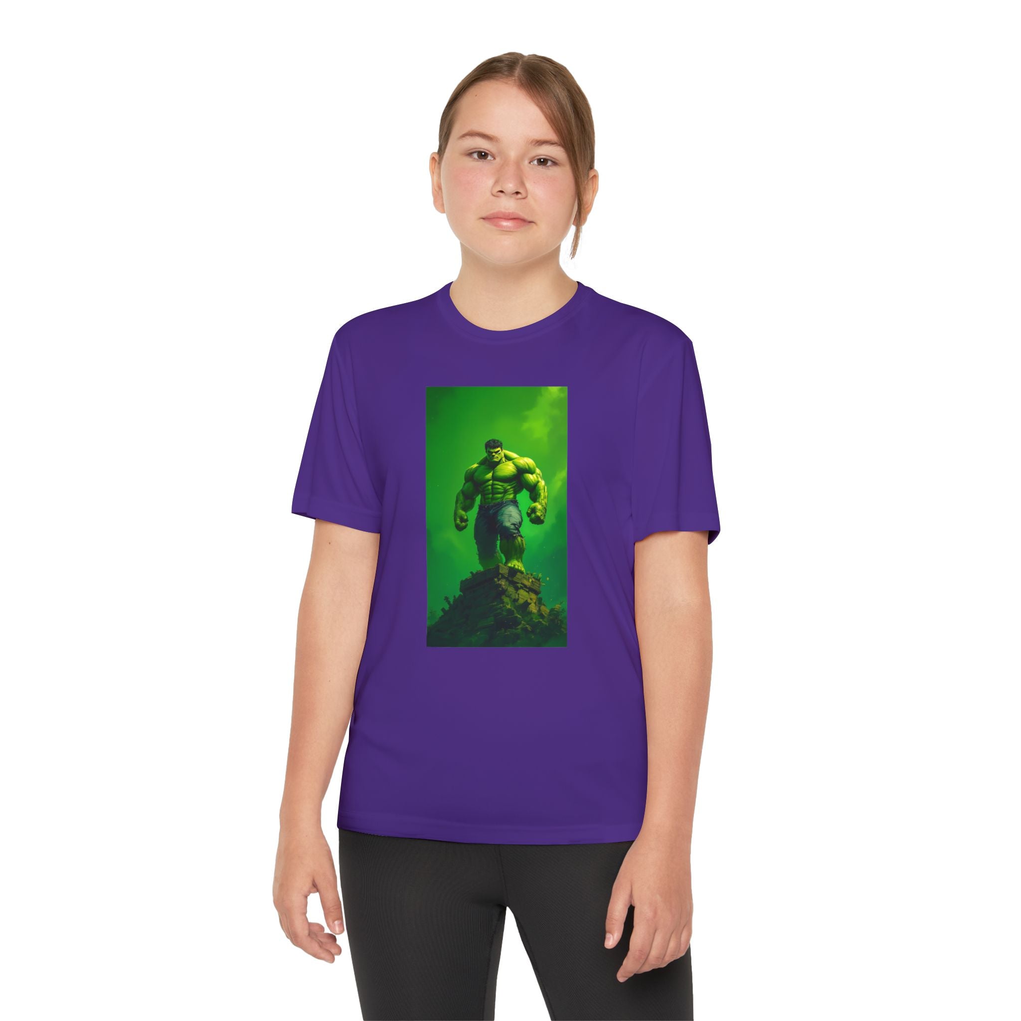 The Incredible Hulk Superhero Marvel Patriotic, Kids Graphic T-Shirt, Boys Hero Top, Girls Comic Book Clothing, Birthday