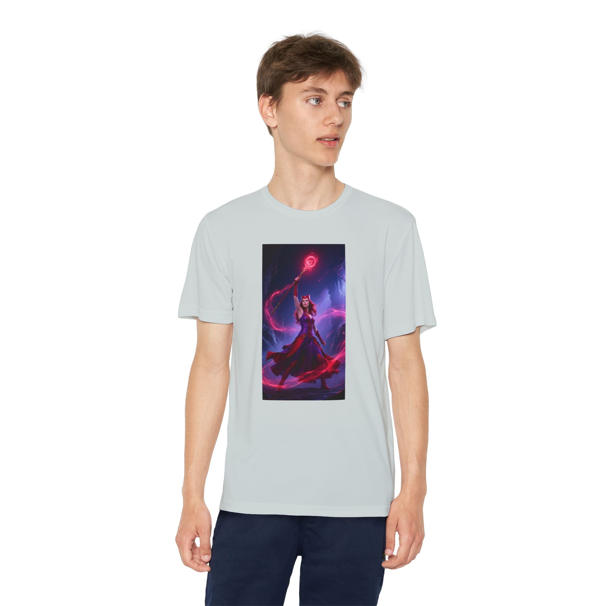 Superhero Youth T-Shirt Sports Graphic Tee, Cool Athletic Shirt for Kids