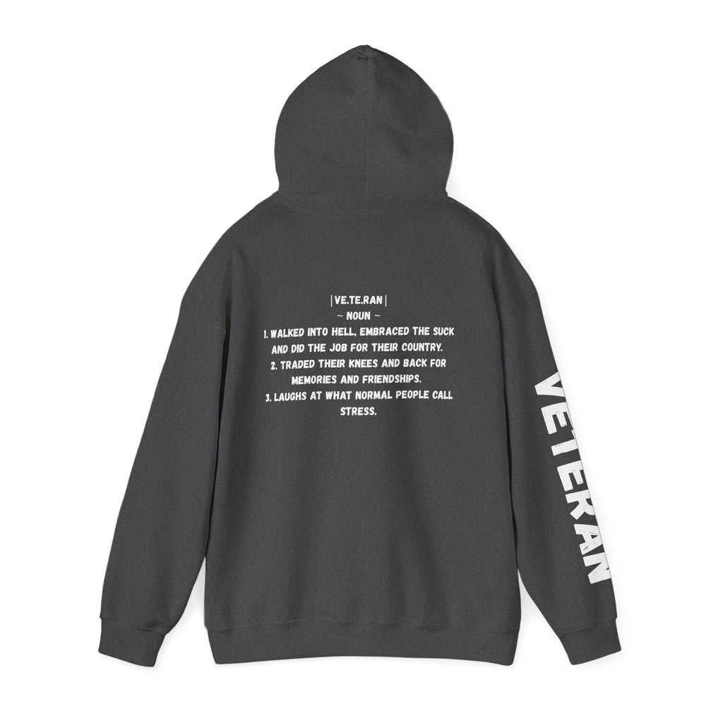 Veteran Patriotic Hoodie ~ Rebel Spirit Unisex Hoodie
