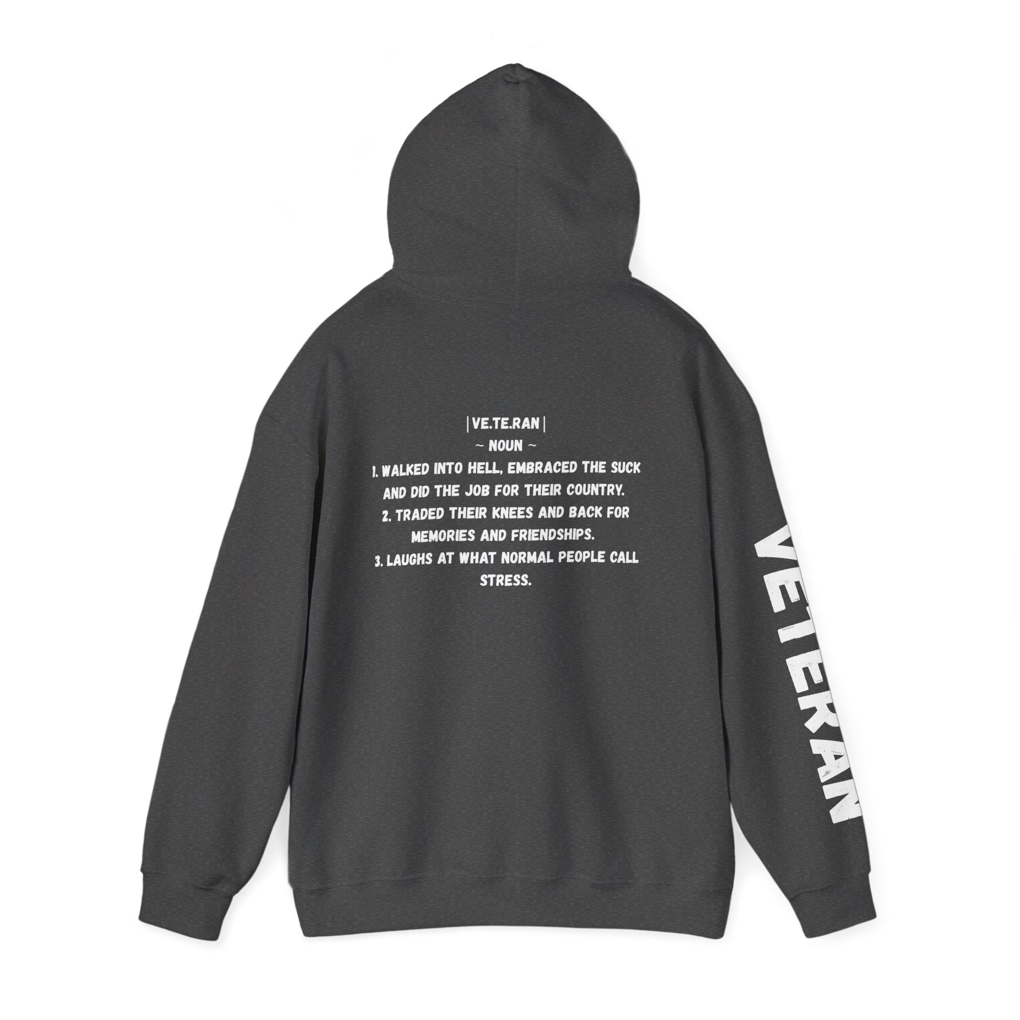 Veteran Patriotic Hoodie ~ Rebel Spirit Unisex Hoodie