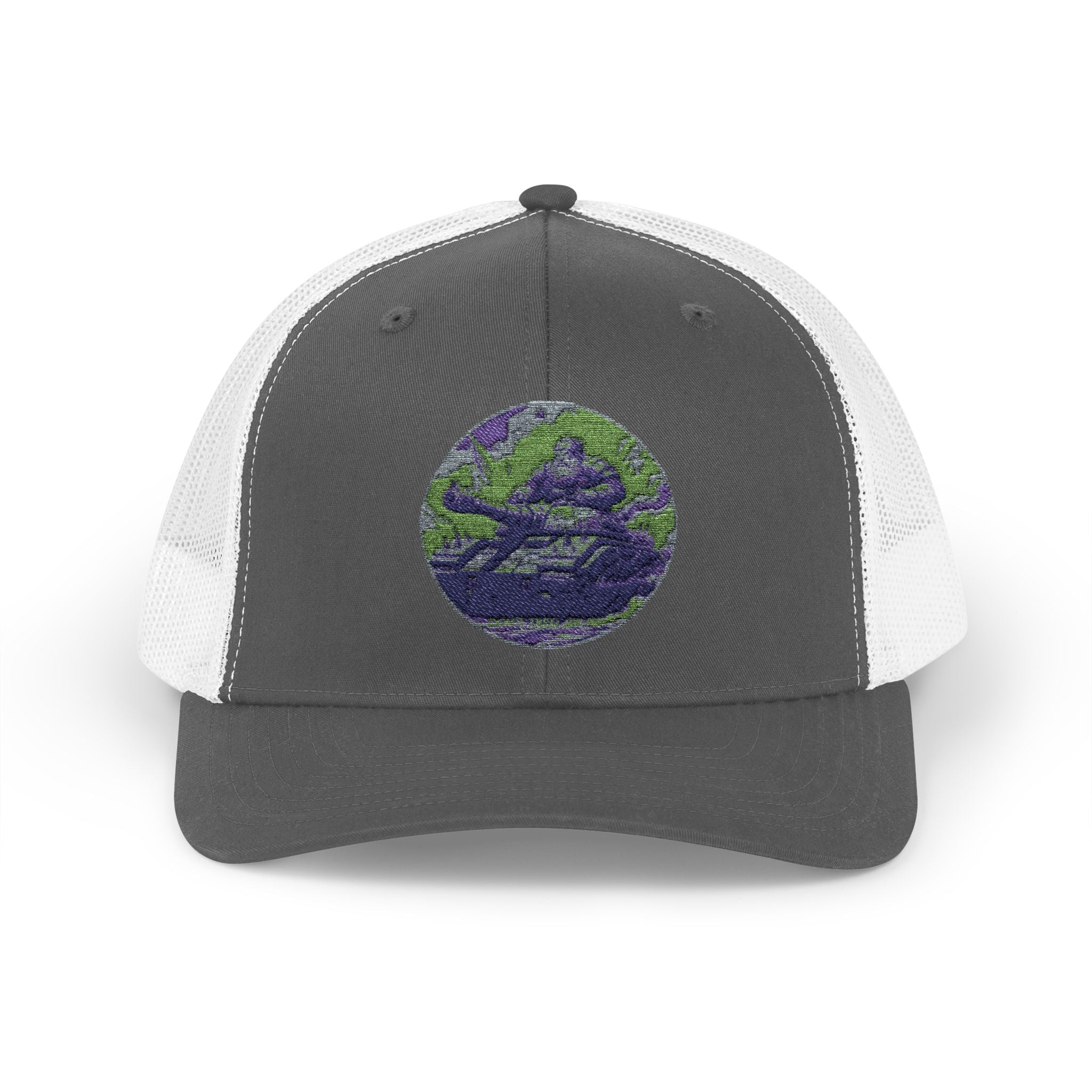 Santa Claus On A Tank Christmas Patriotic, Trucker Cap, Patriotic hat, Truckers Hat, Patriotic Accessories