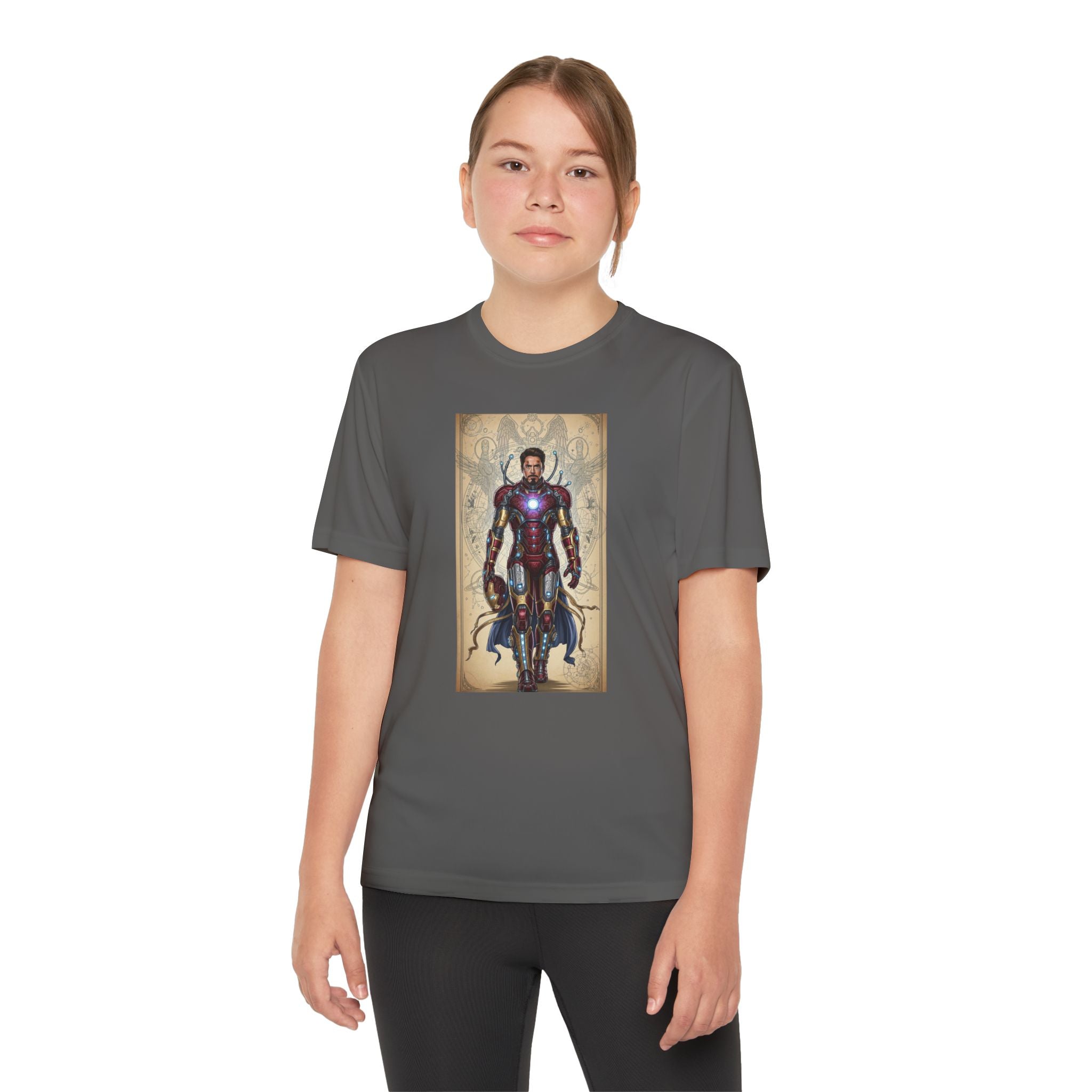 Advengers Youth T-Shirt Sports Graphic Tee, Cool Athletic Shirt for Kids, Perfect for Sports Events, Team Spirit