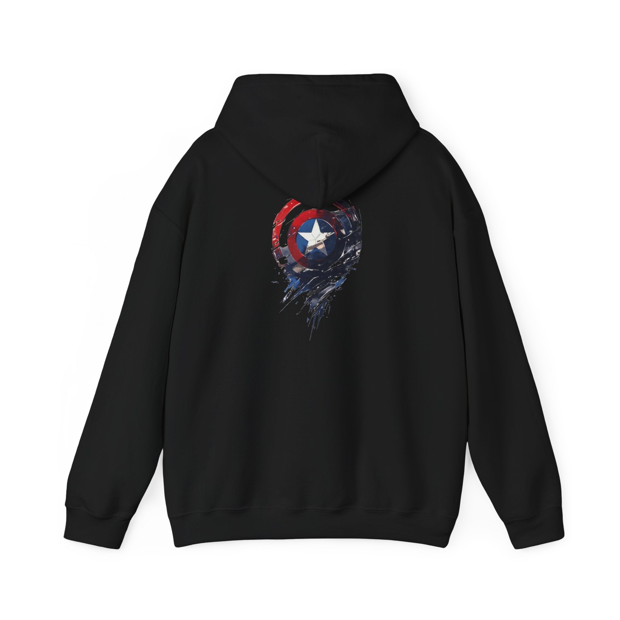 Hooded Sweatshirt - Captain America Design