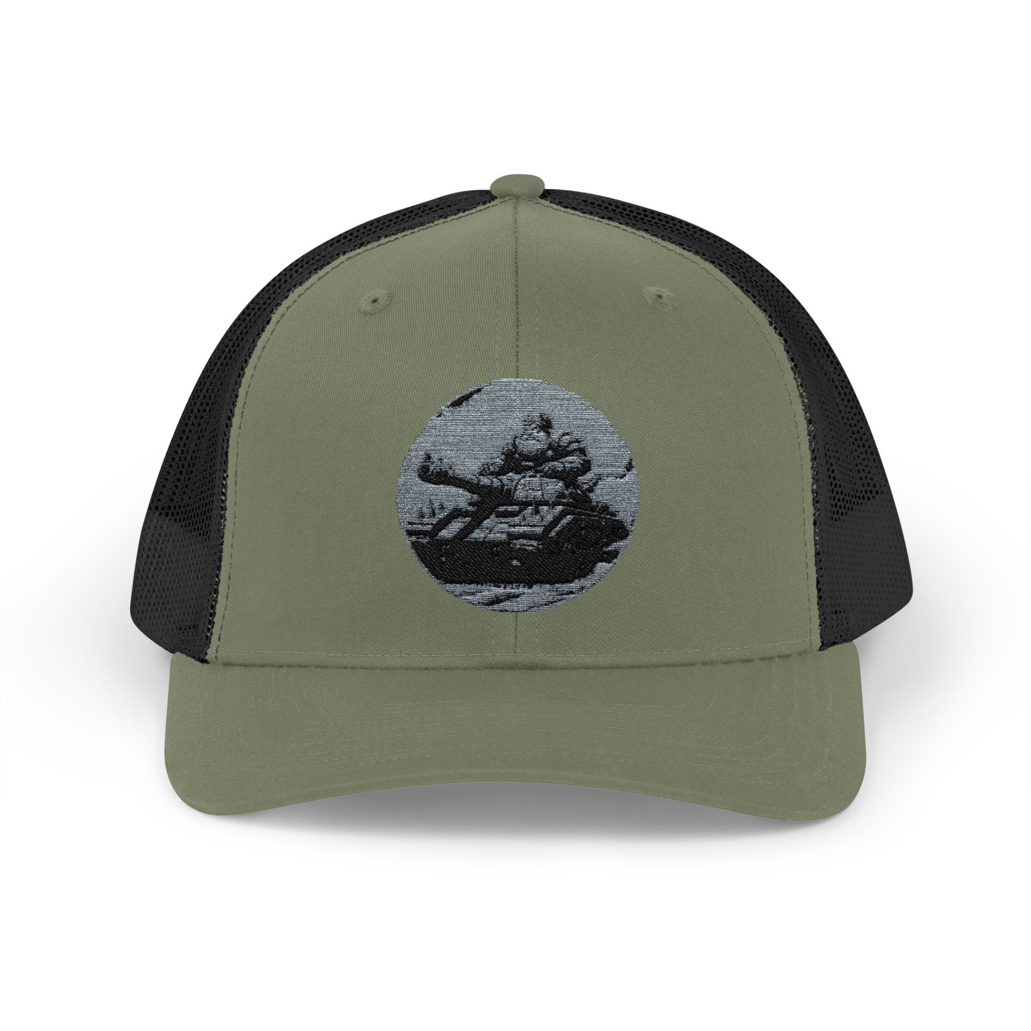 Santa Claus On A Tank Christmas Patriotic, Trucker Cap, Patriotic hat, Truckers Hat, Patriotic Accessories