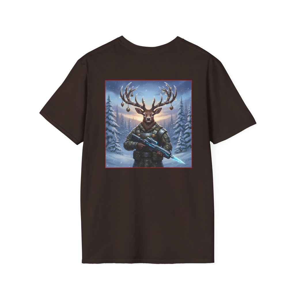 Yule Guard Patriotic Christmas Holiday ~ Unisex Softstyle T-Shirt