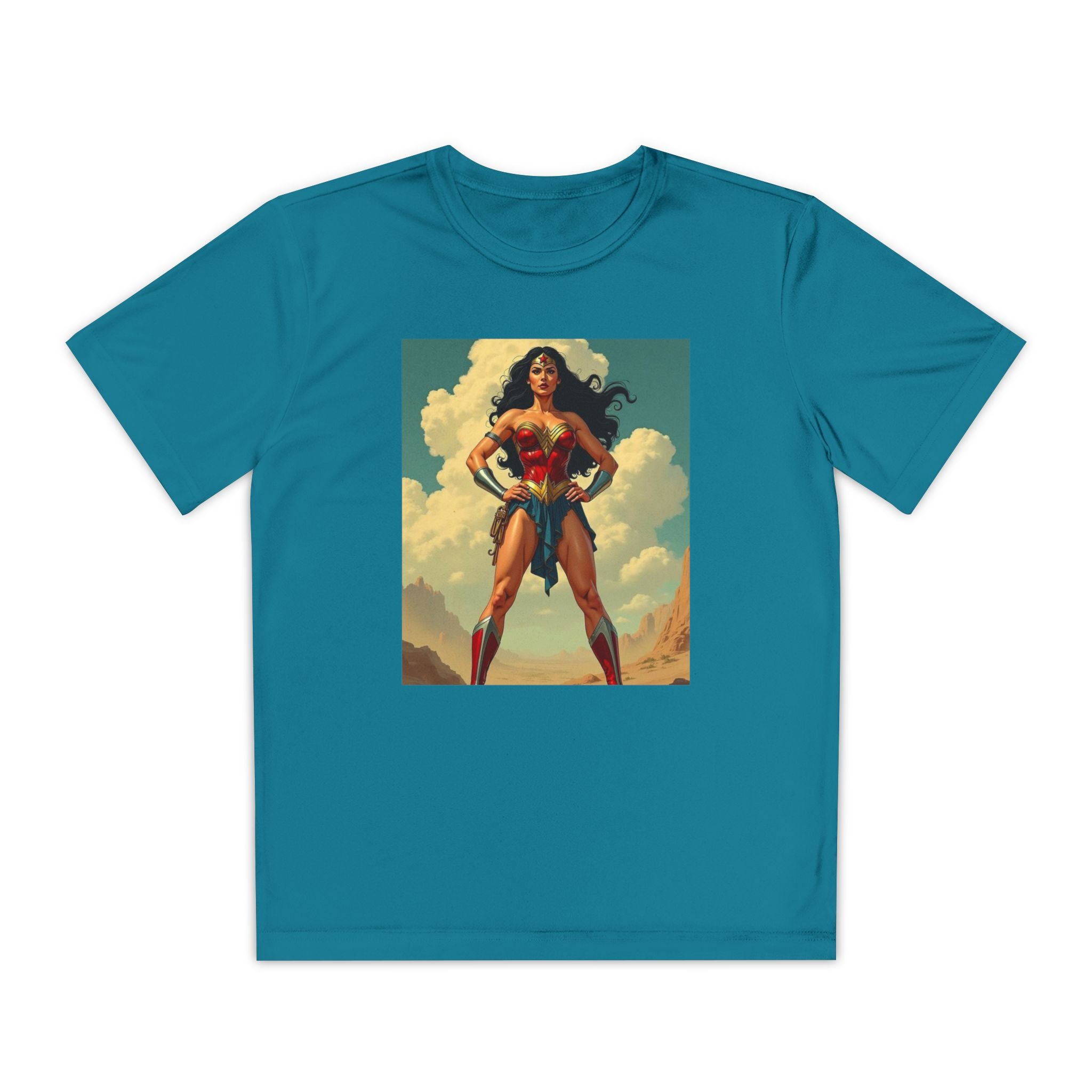 Wonder Woman Superhero Marvel t-shirt, Kids Graphic Tee, Boys Superhero Shirt, Children's Movie Character Top