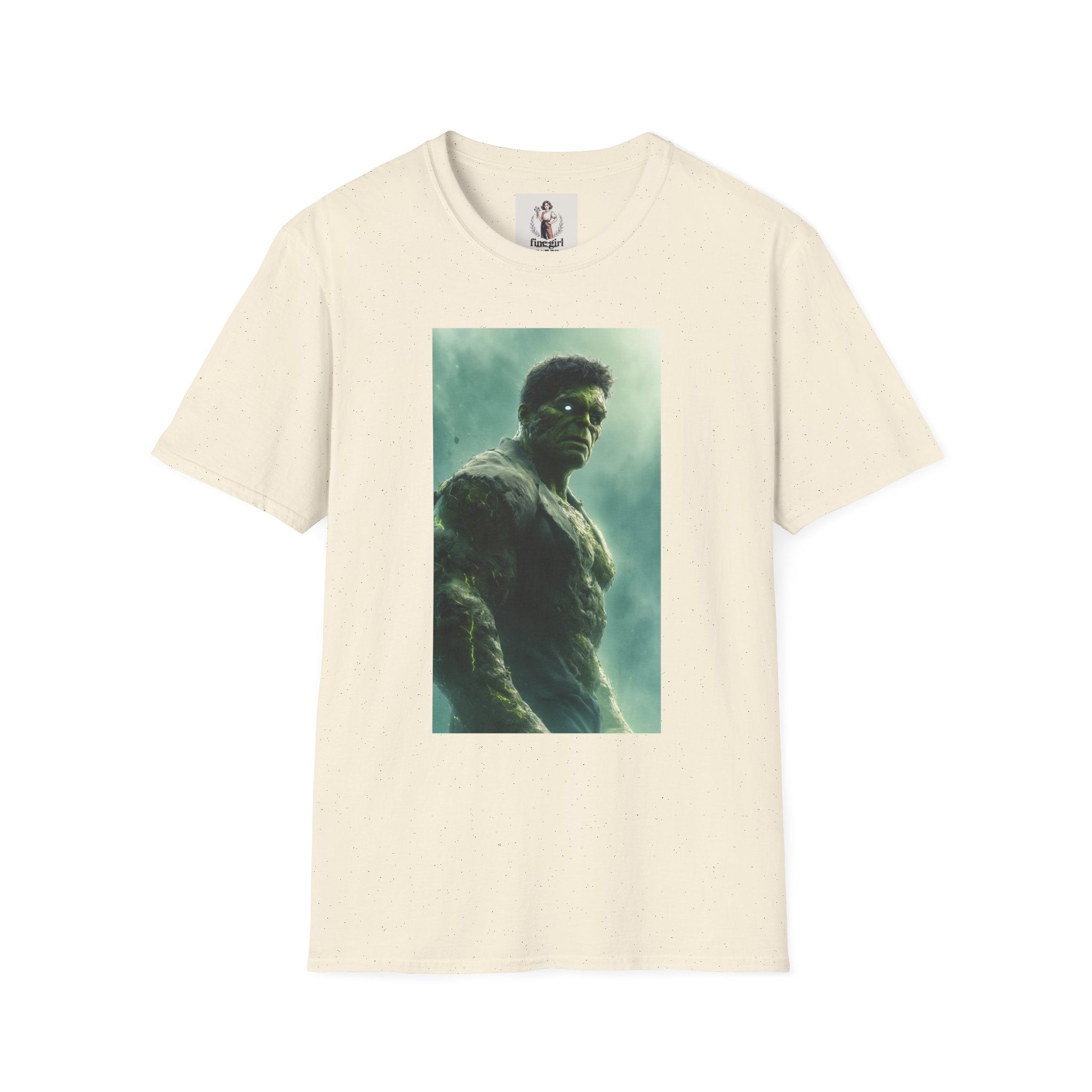 The Incredible Hulk Superhero Marvel Unisex Softstyle T-Shirt, Comic Book Tee, Geeky Clothing, Cosplay Costume Top
