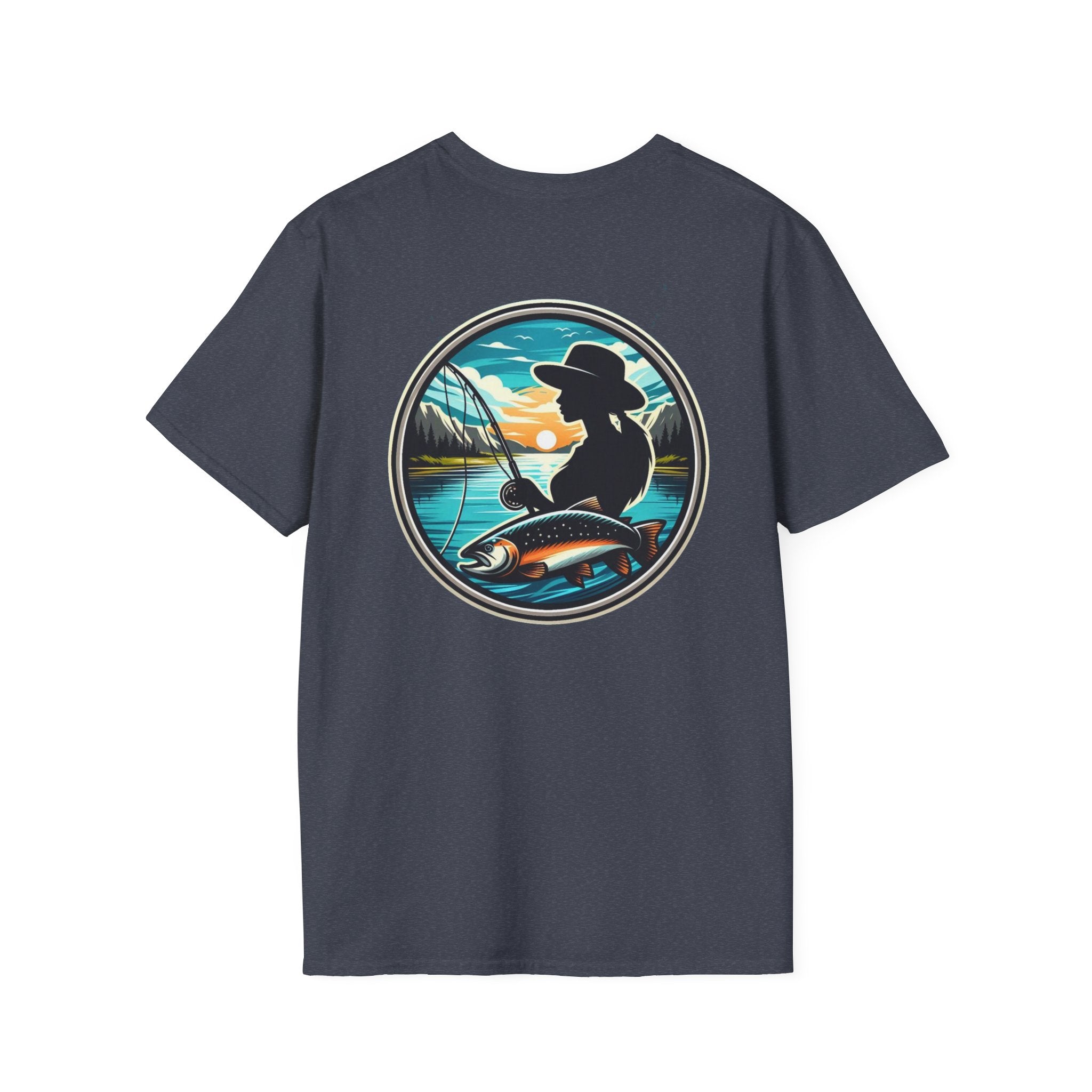 Patriotic Fishing t-shirt, American Flag Tee, 4th of July Shirt, USA Independence Day Top, Patriotic Graphic Tee, Unisex Patriotic