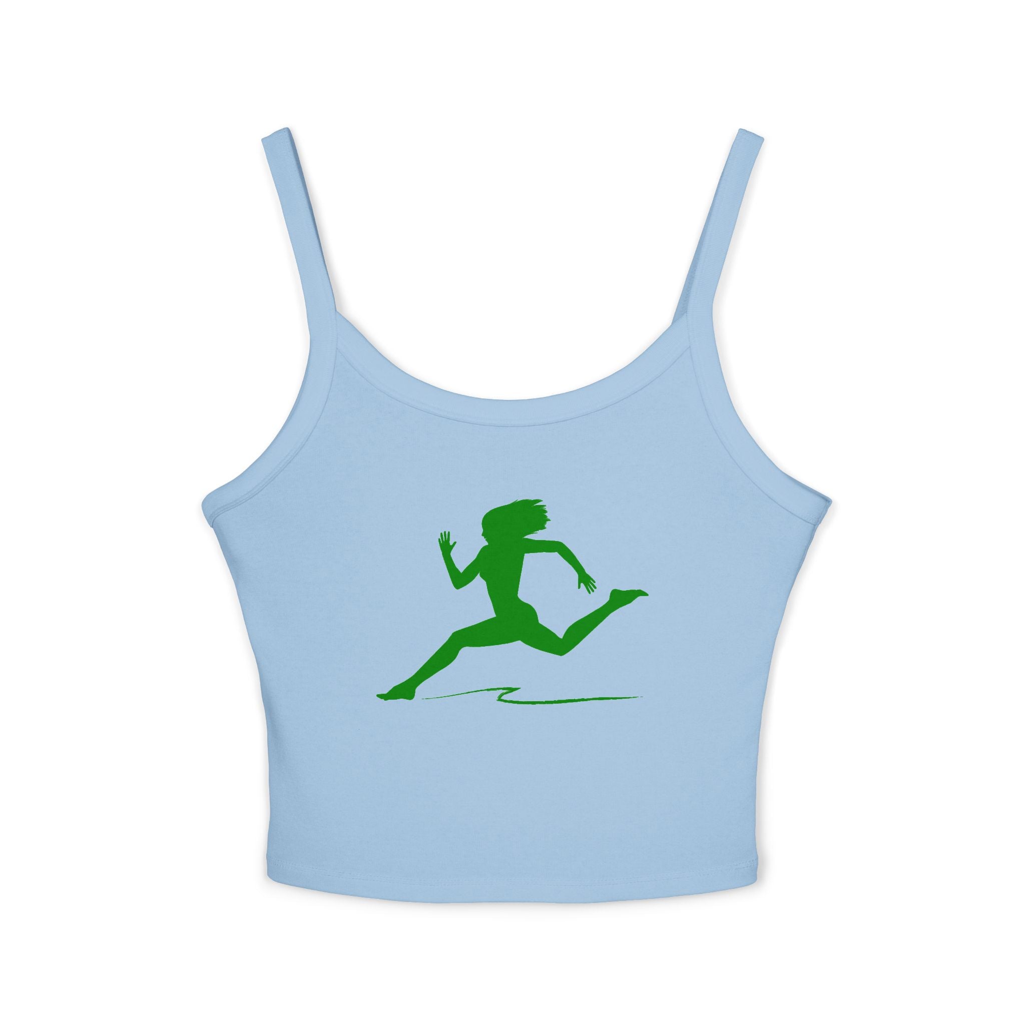 Running Woman Tank Top, Athletic Workout Top, Fitness Sleeveless Shirt, Jogging Muscle Tee, Exercise Gym Cami