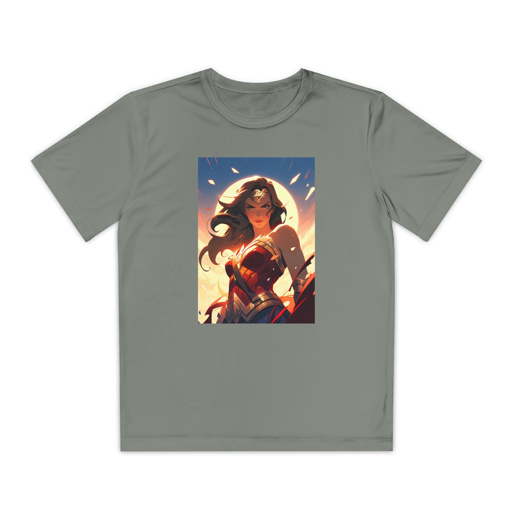 Wonder Woman Superhero Marvel t-shirt, Kids Graphic Tee, Boys Superhero Shirt, Children's Movie Character Top