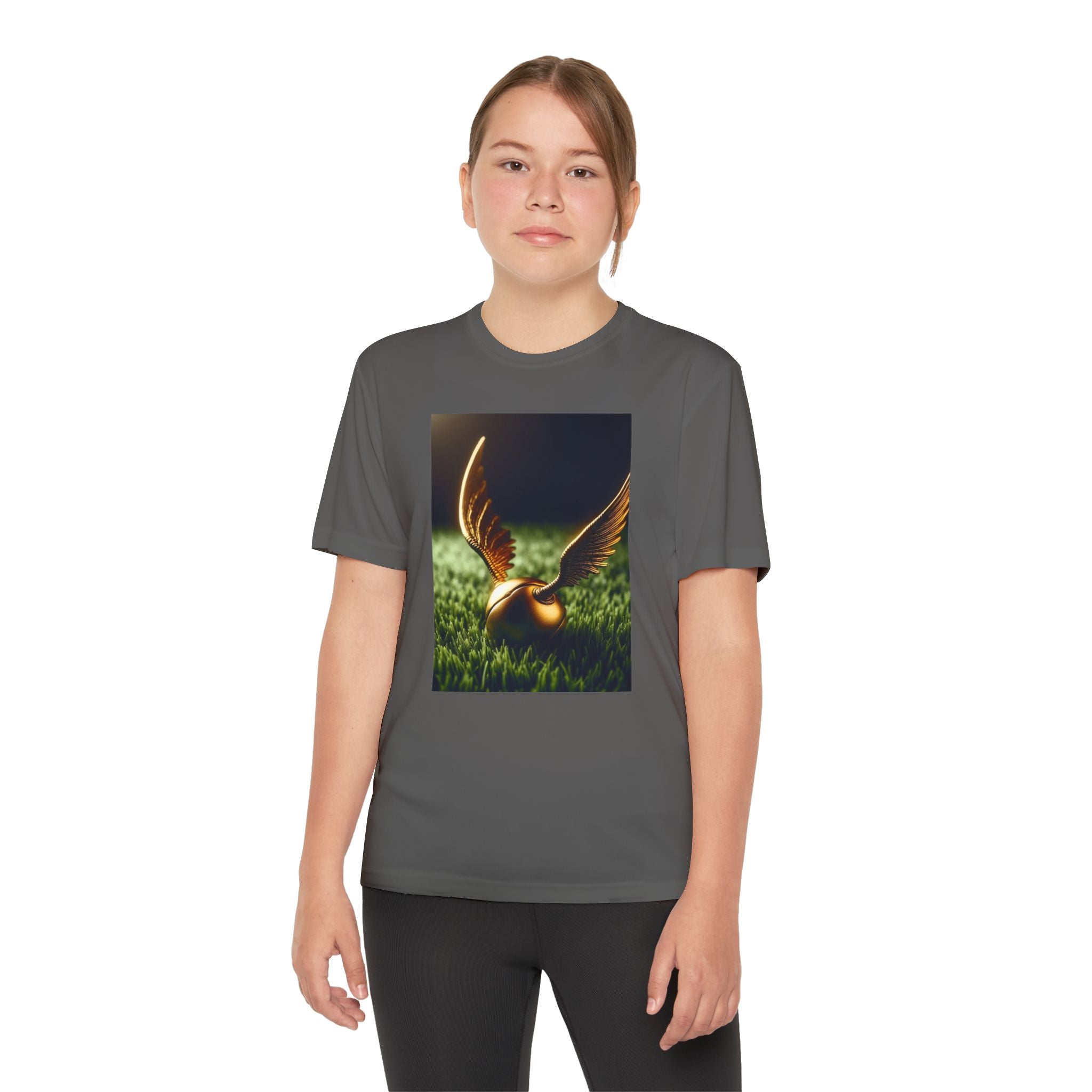 Youth Competitor Tee - Harry Potter, Wizard School Shirt, Magical Kids Top, Hogwarts Fan Gift, Sorcerer's Stone T-Shirt