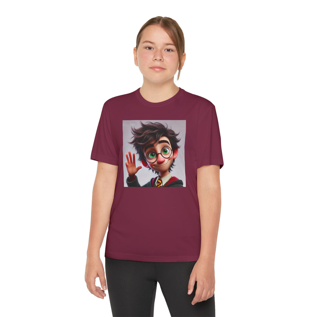 Youth Competitor Tee - Harry Potter, Wizard School Shirt, Magical Kids Top, Hogwarts Fan Gift, Sorcerer's Stone T-Shirt