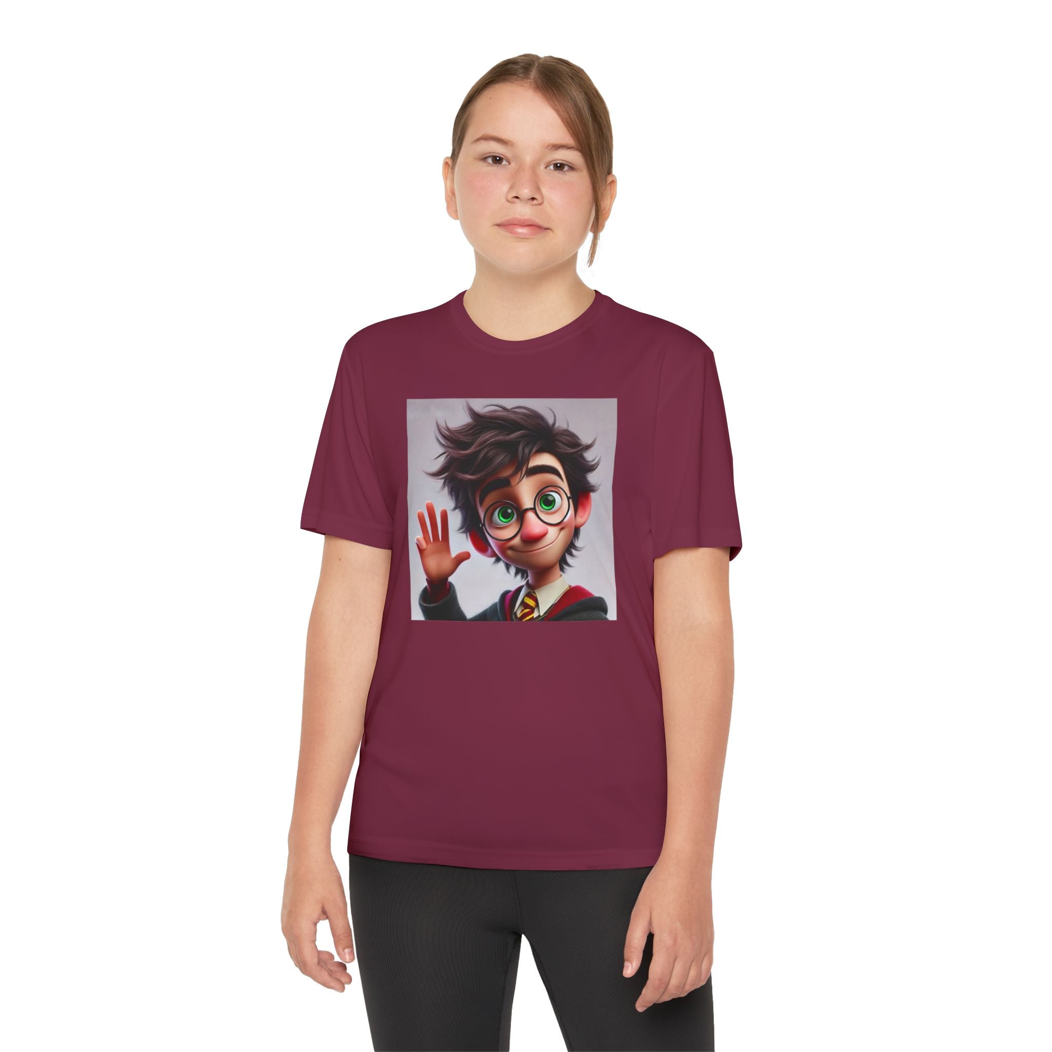 Youth Competitor Tee - Harry Potter, Wizard School Shirt, Magical Kids Top, Hogwarts Fan Gift, Sorcerer's Stone T-Shirt