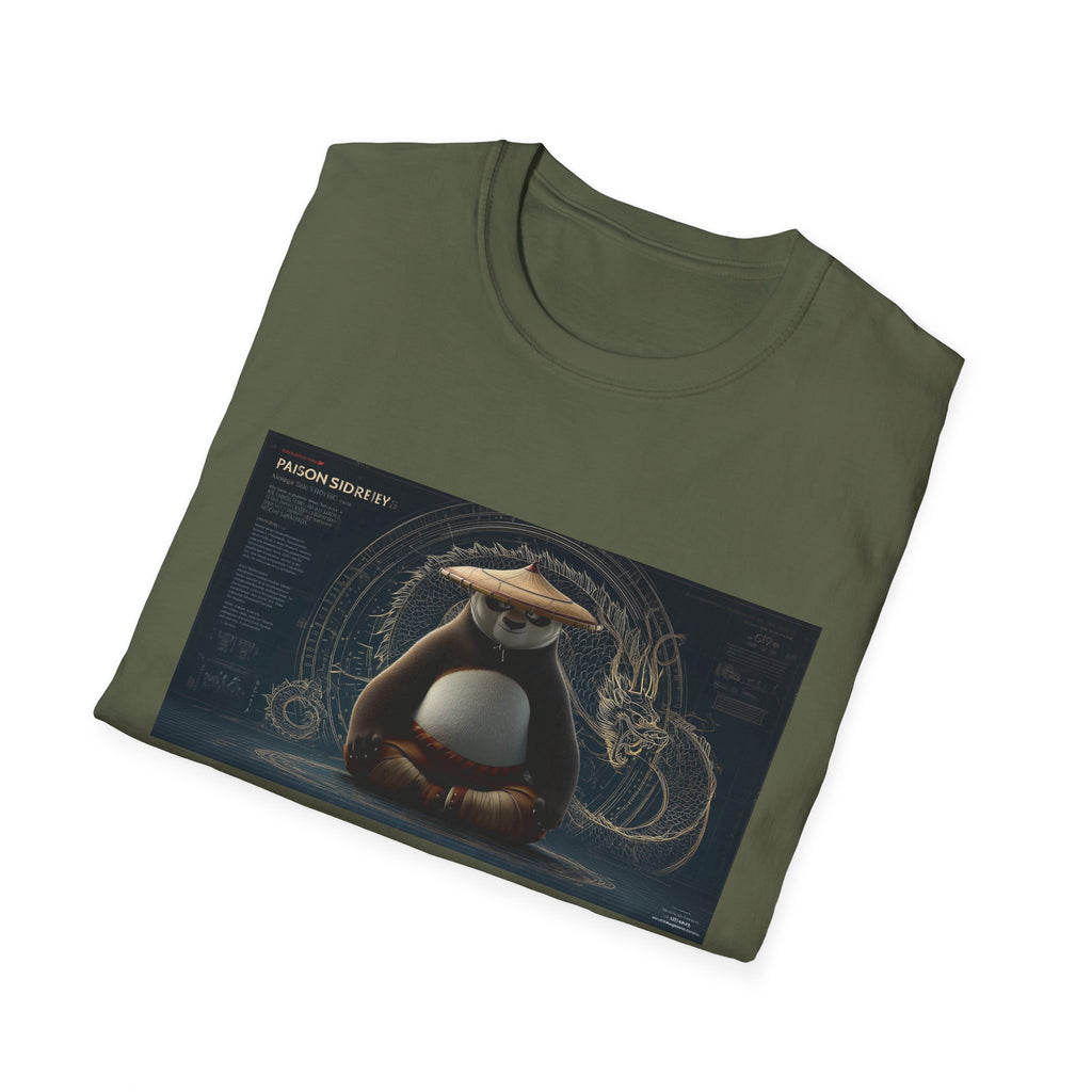 Kung Fu Panda Unisex Softstyle T-Shirt, DreamWorks Animation Youth Competitor Tee, Graphic Tee, Movie Fan Gift, Cult Classic Shirt, Comfy