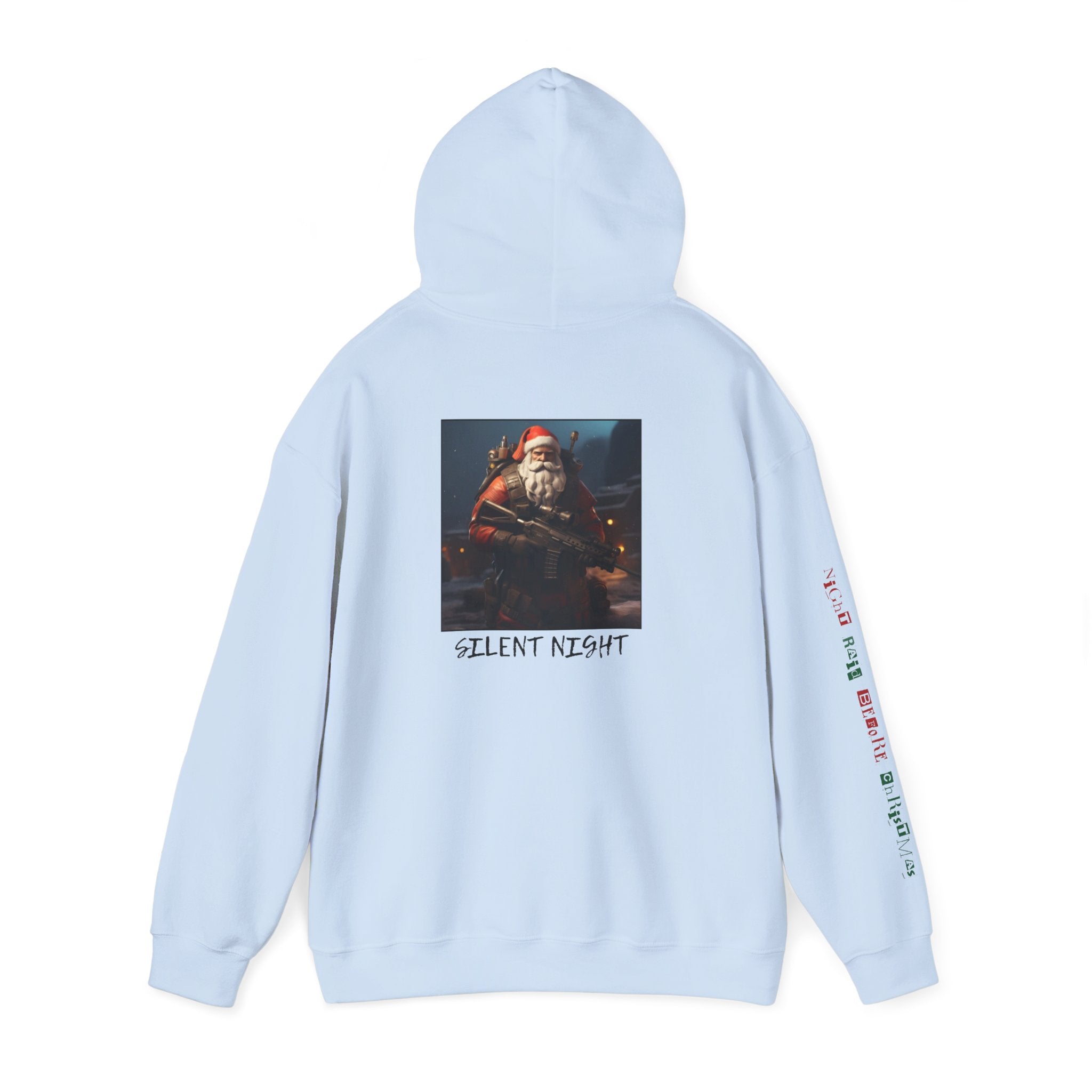 Night Raid Before Christmas Patriotic Hoodie Rebel Spirit Unisex Hoodie