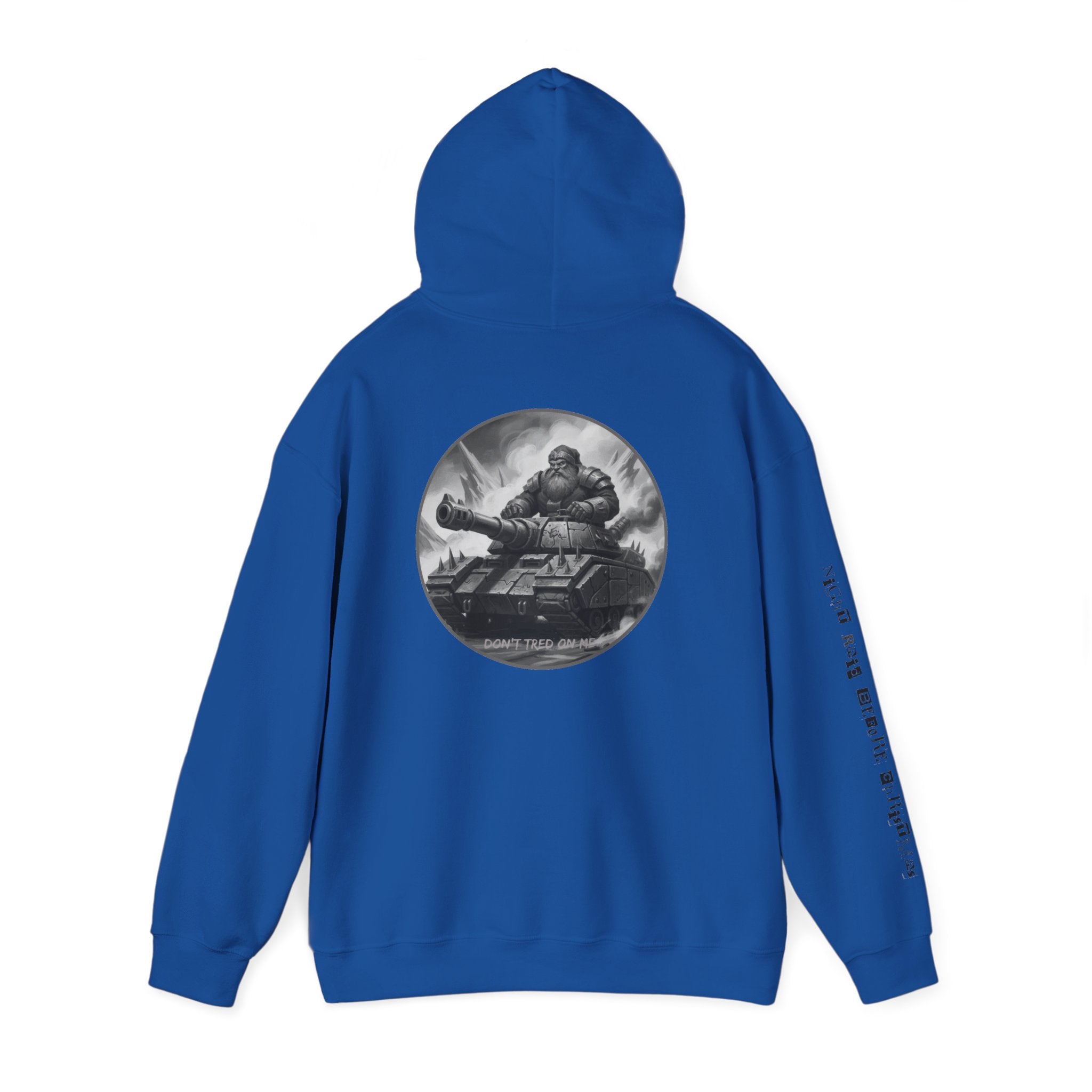 Santa Claus On A Tank Christmas Patriotic Hoodie Rebel Spirit Unisex Hoodie