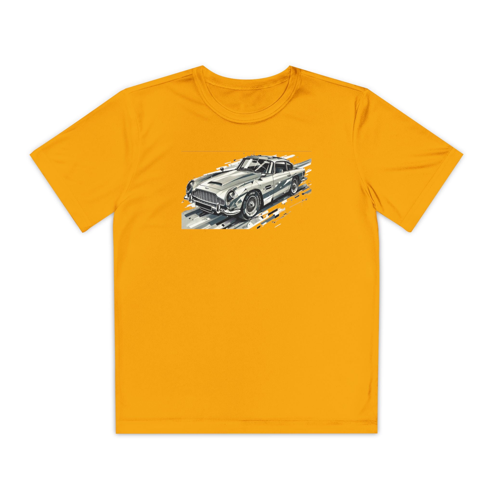 Aston Martin Youth T-Shirt Sports Graphic Tee, Cool Athletic Shirt for Kids, Perfect for Sports Events, Team Spirit