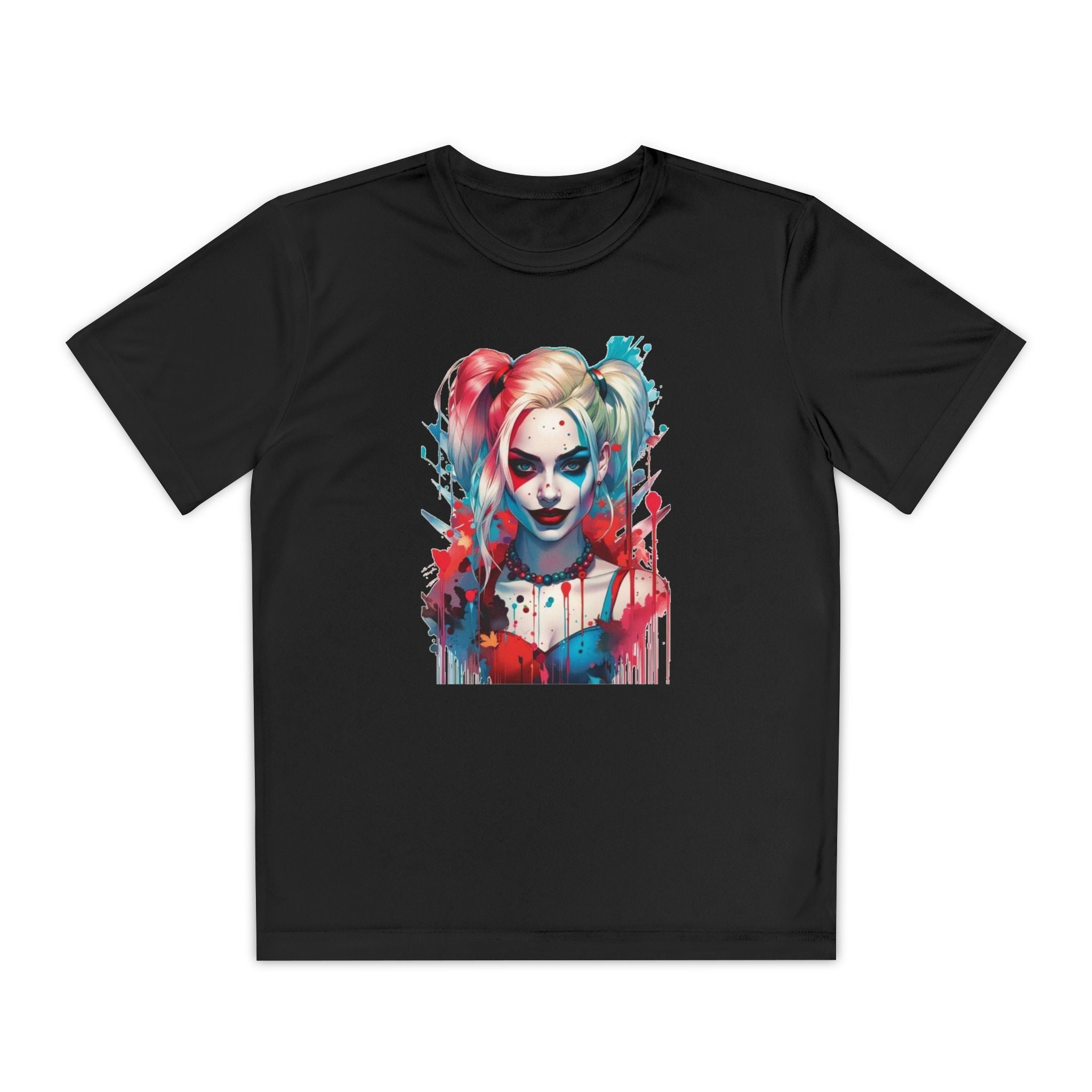 Superhero Youth T-Shirt Sports Graphic Tee, Cool Athletic Shirt for Kids
