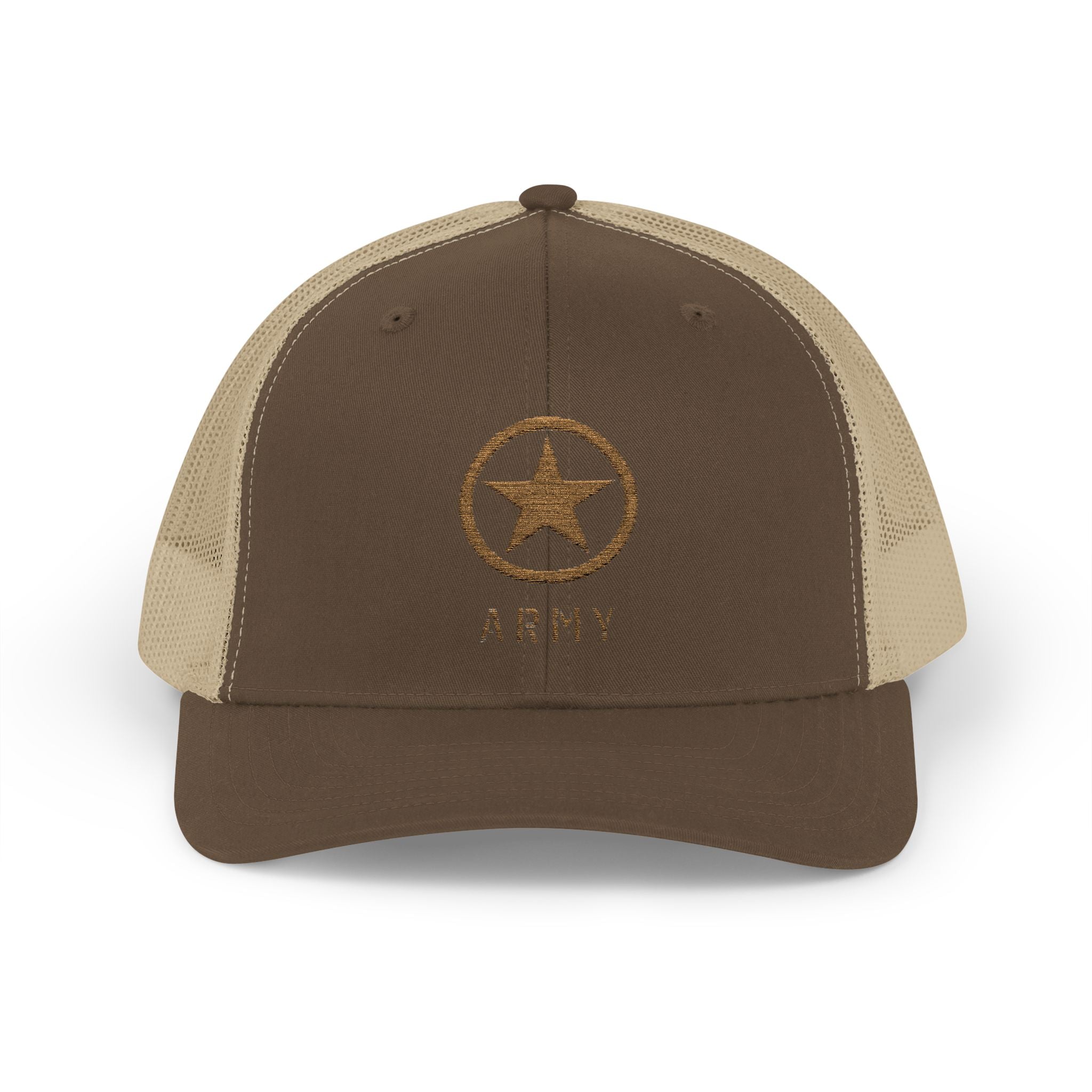 US Army Snapback Trucker Cap with Thin Red Line Design, Ideal for First Responders, Supportive Gifts, Memorials, Everyday Wear