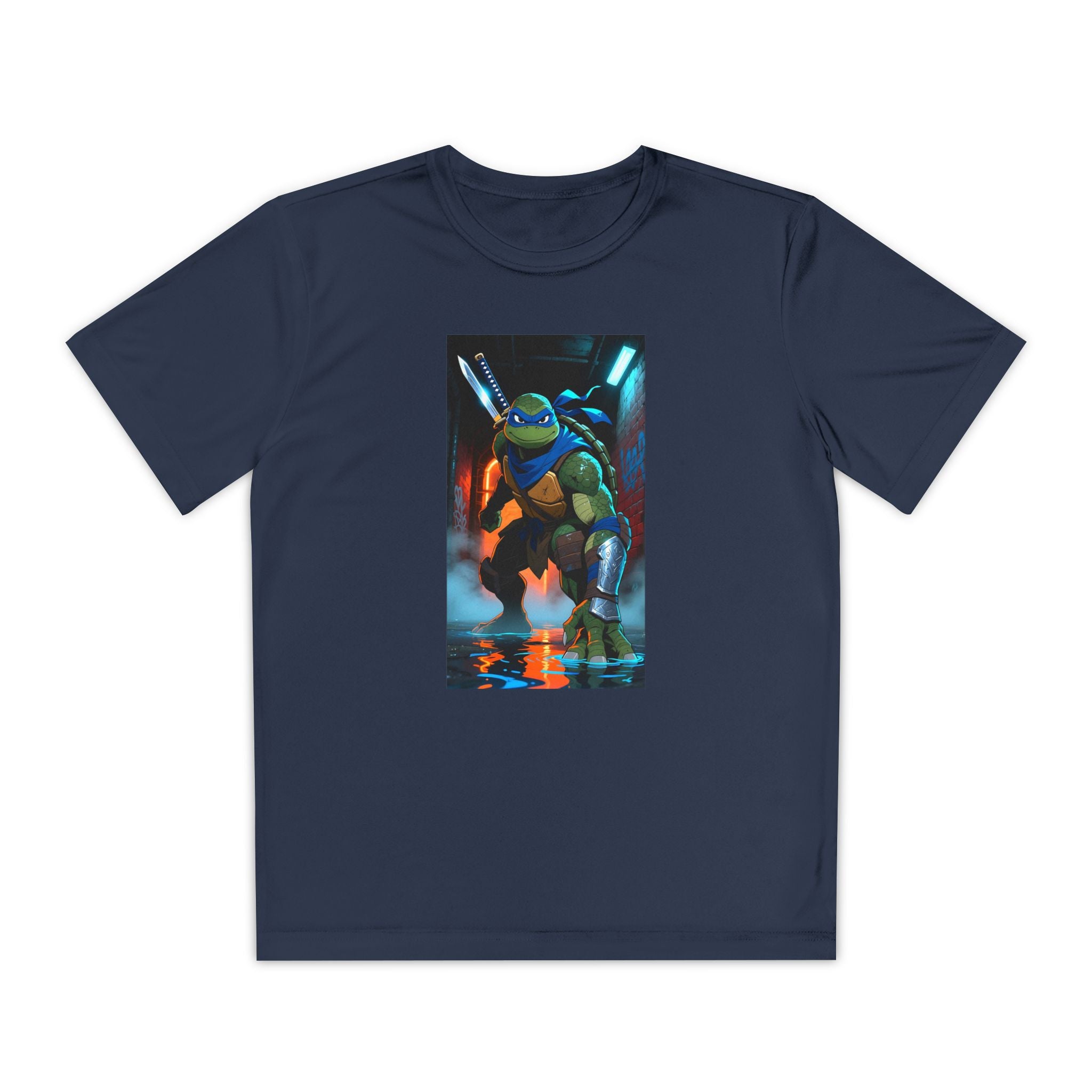 Teenage Mutant Ninja Turtles, Graphic Print Shirt, Kids T-shirt, Cartoon Character Top, Retro Tee, Birthday Gift Shirt