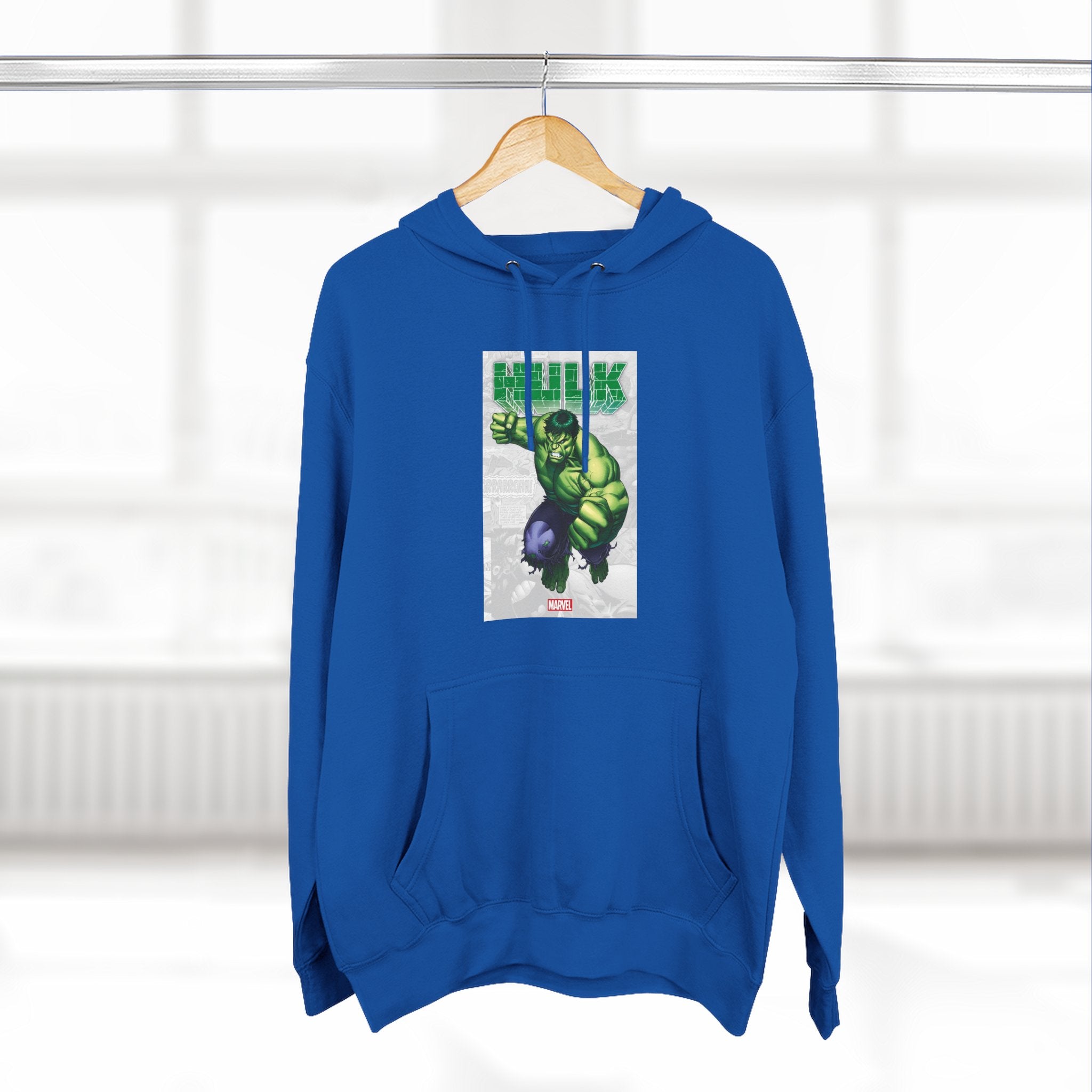The Incredible Hulk Three-Panel Fleece Hoodie