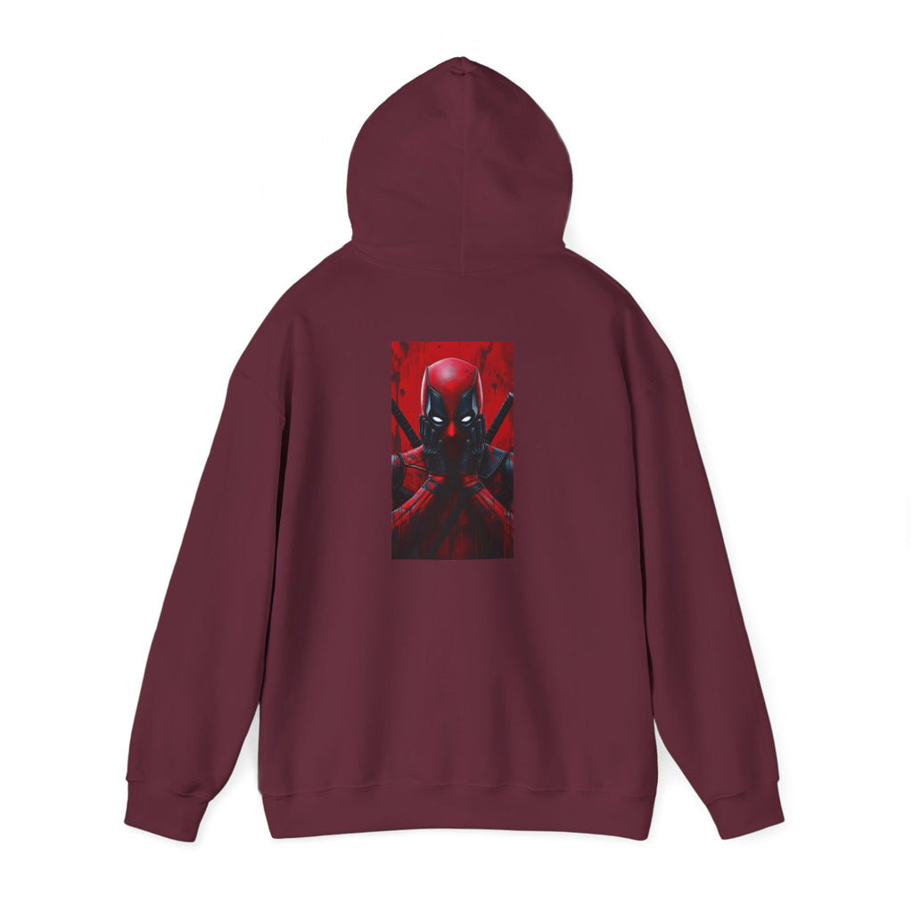 Hooded Sweatshirt - Deadpool Design