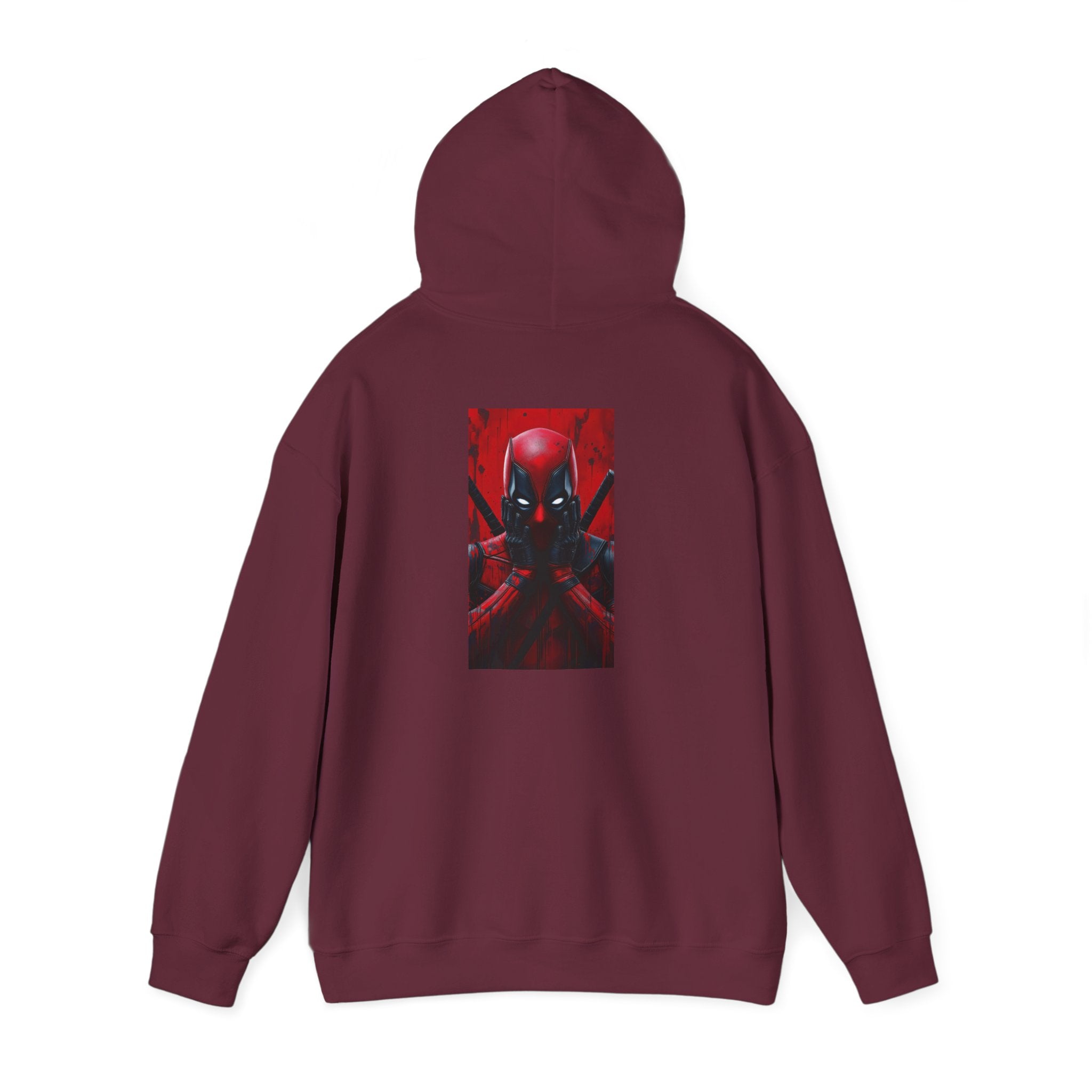 Hooded Sweatshirt - Deadpool Design