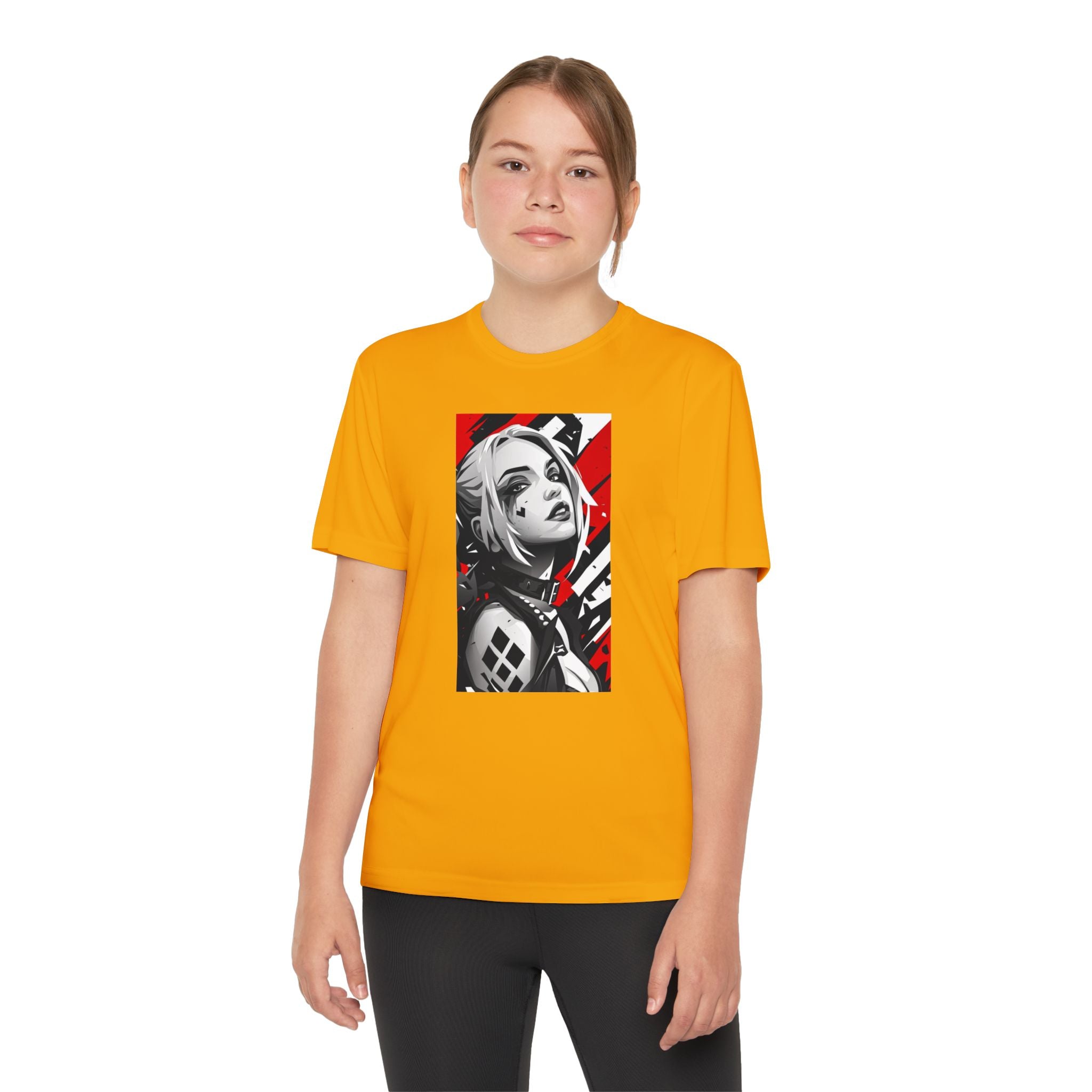 Superhero Youth T-Shirt Sports Graphic Tee, Cool Athletic Shirt for Kids