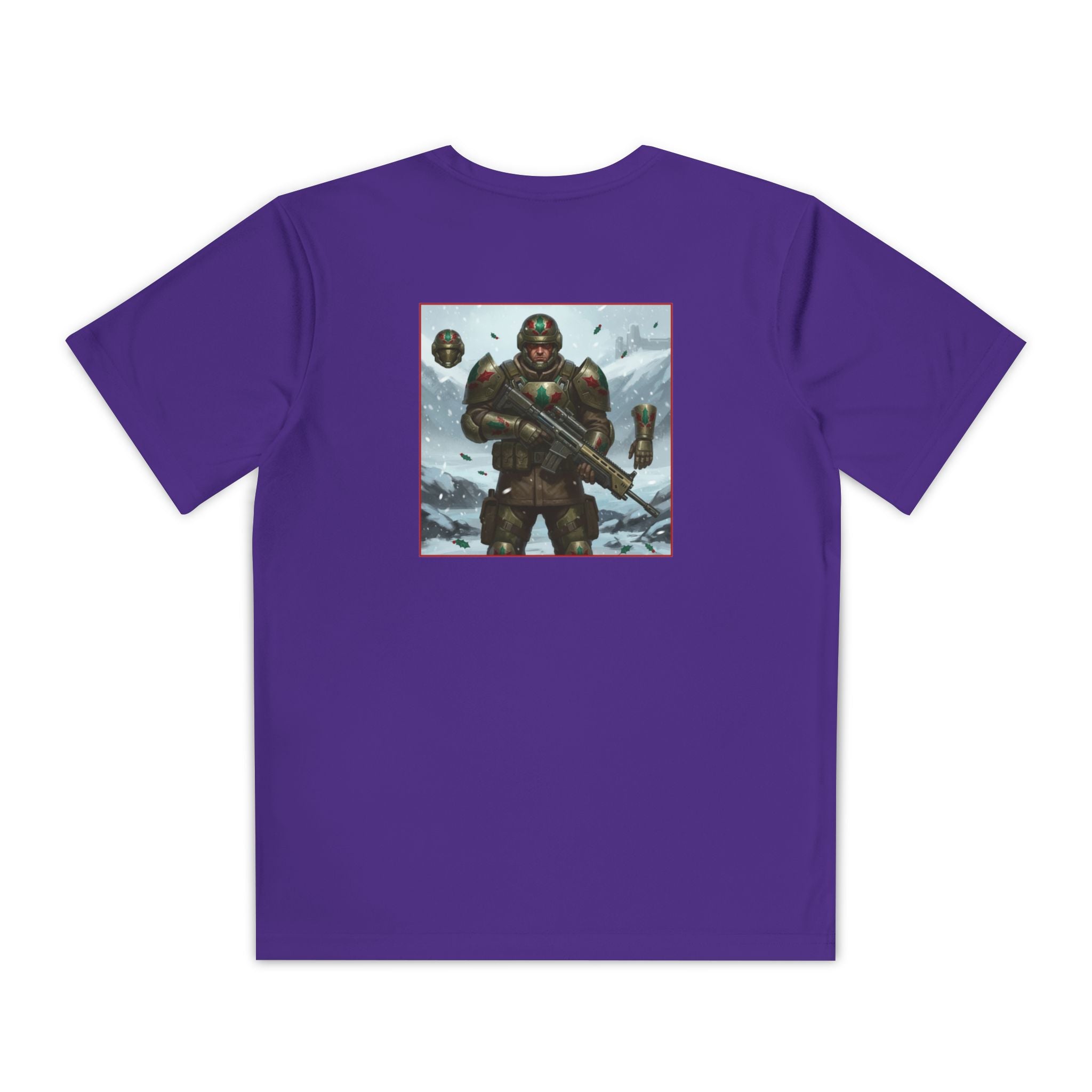 Yule Guard Patriotic Christmas Holiday ~ Youth T-Shirt, Unisex Softstyle T-Shirt