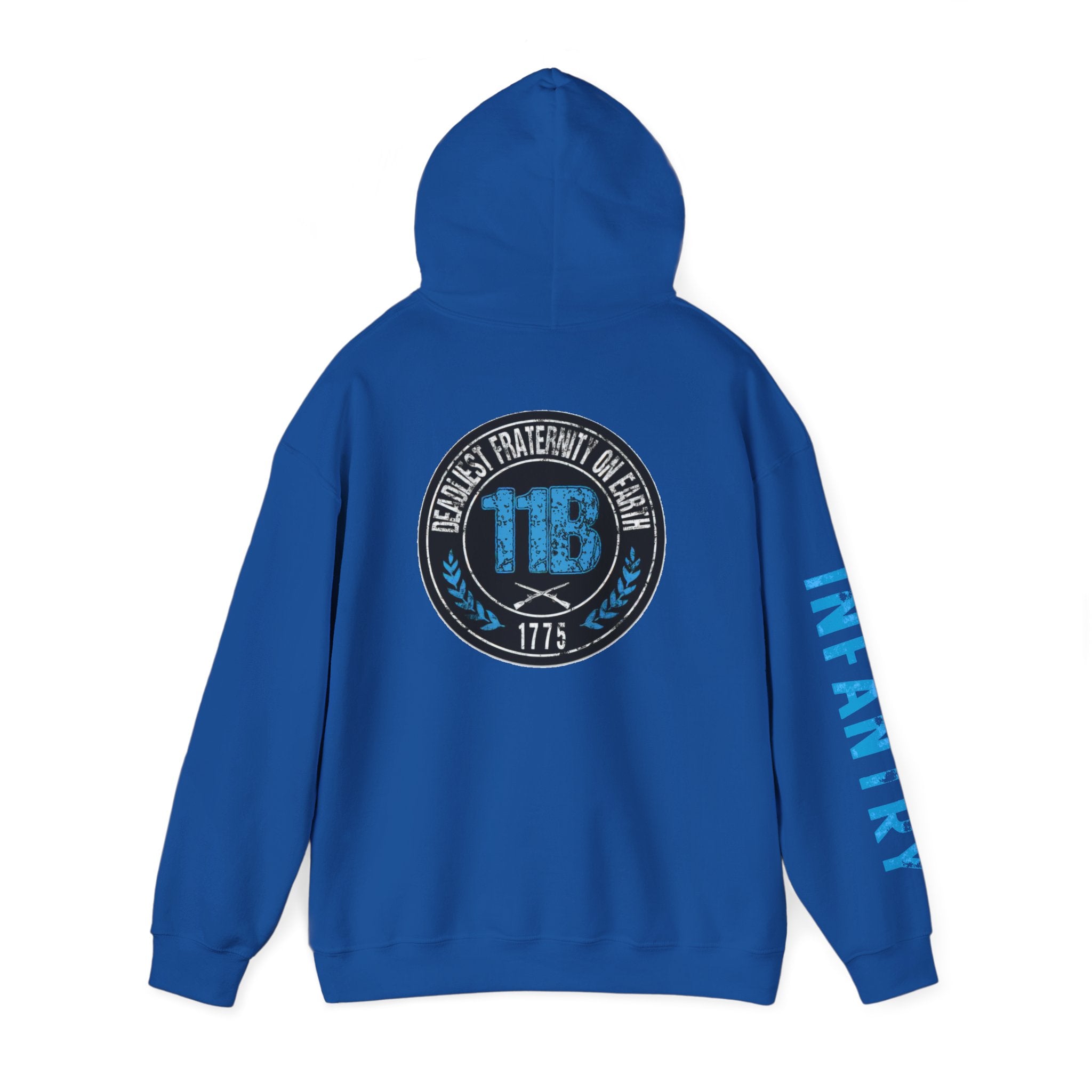 Hooded Sweatshirt - 11B (Infantry) Design