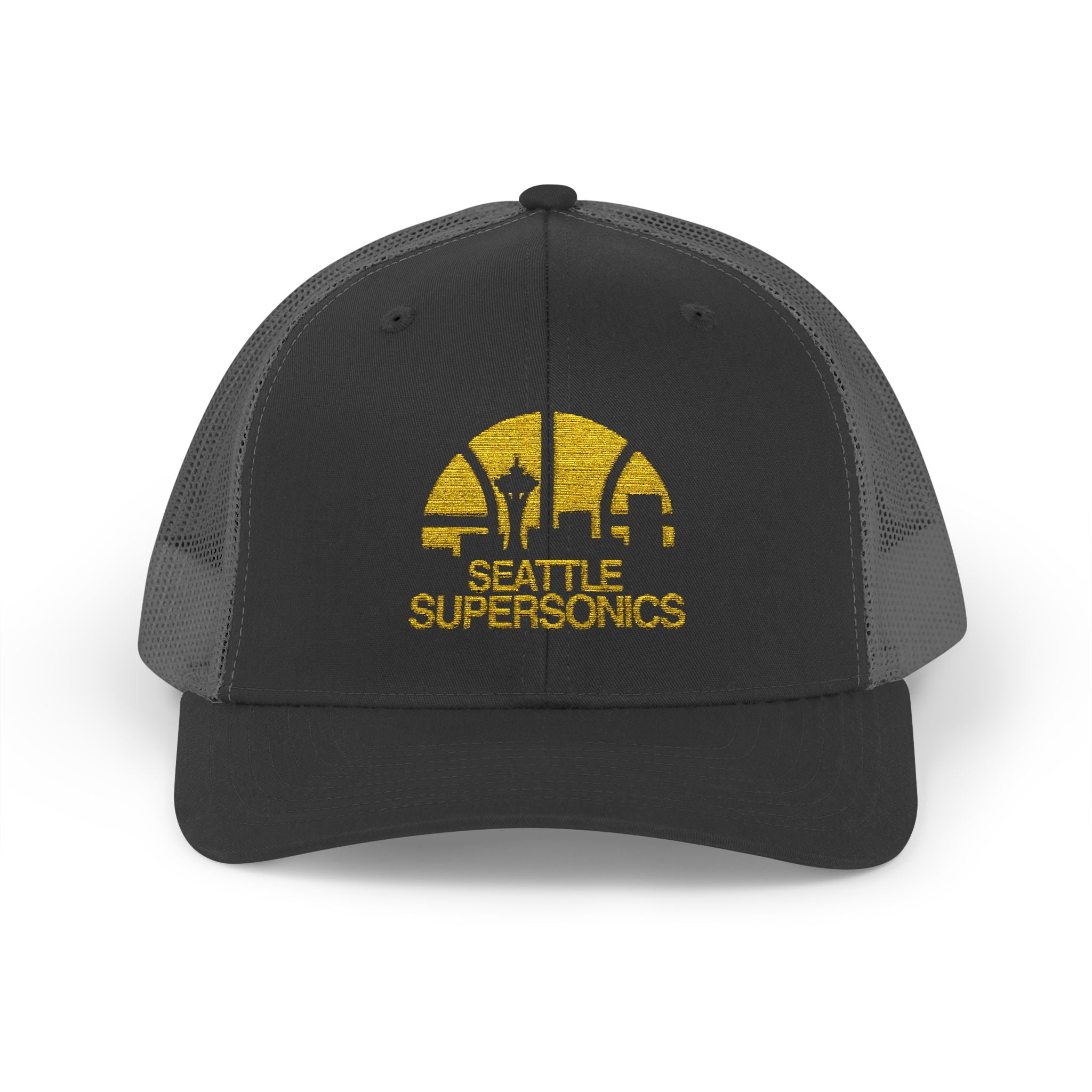 The Seattle SuperSonics Snapback Trucker Cap, American Flag Hat, Outdoor Cap, Casual Wear, Gift for Dad, 4th of July Apparel