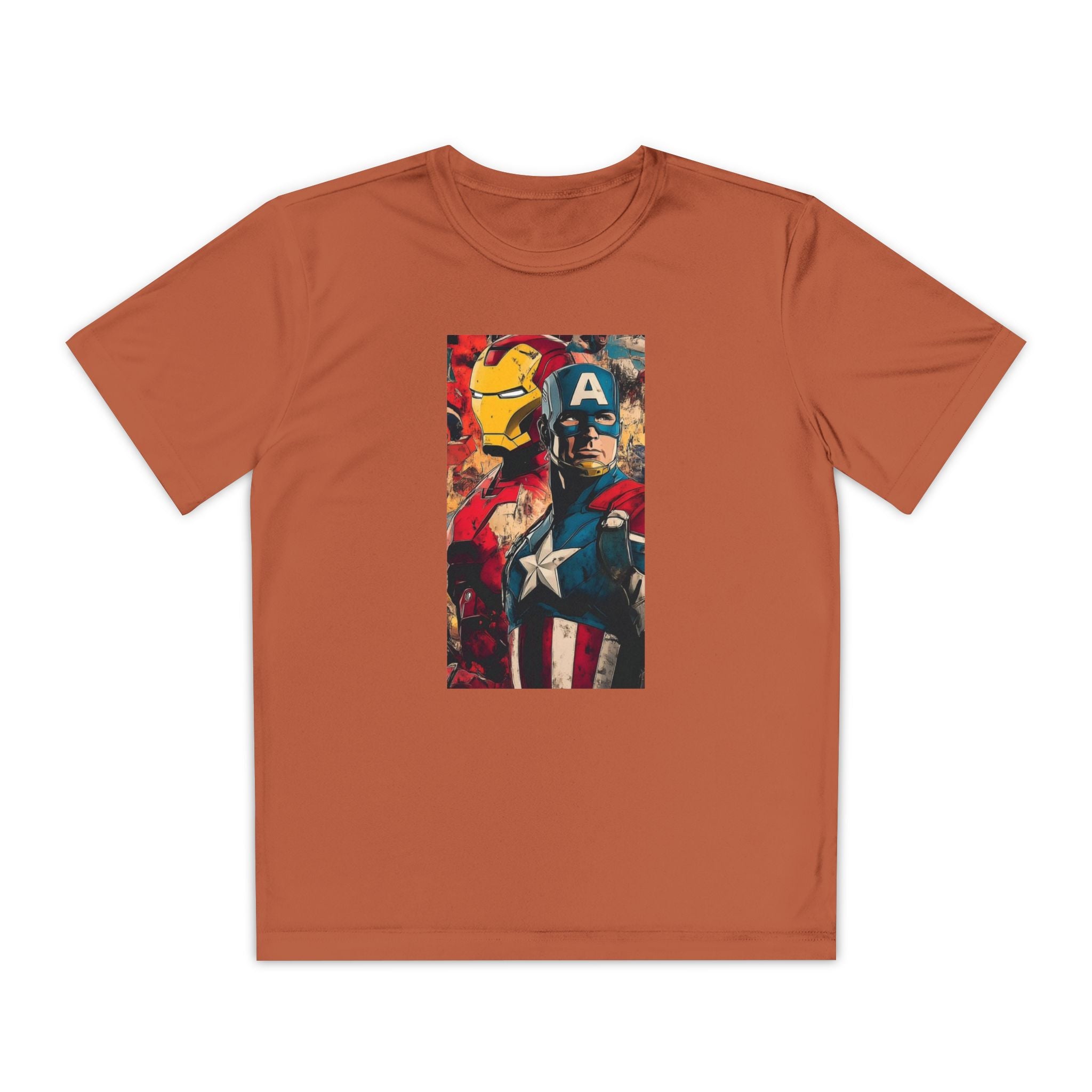 Advengers Youth T-Shirt Sports Graphic Tee, Cool Athletic Shirt for Kids, Perfect for Sports Events, Team Spirit