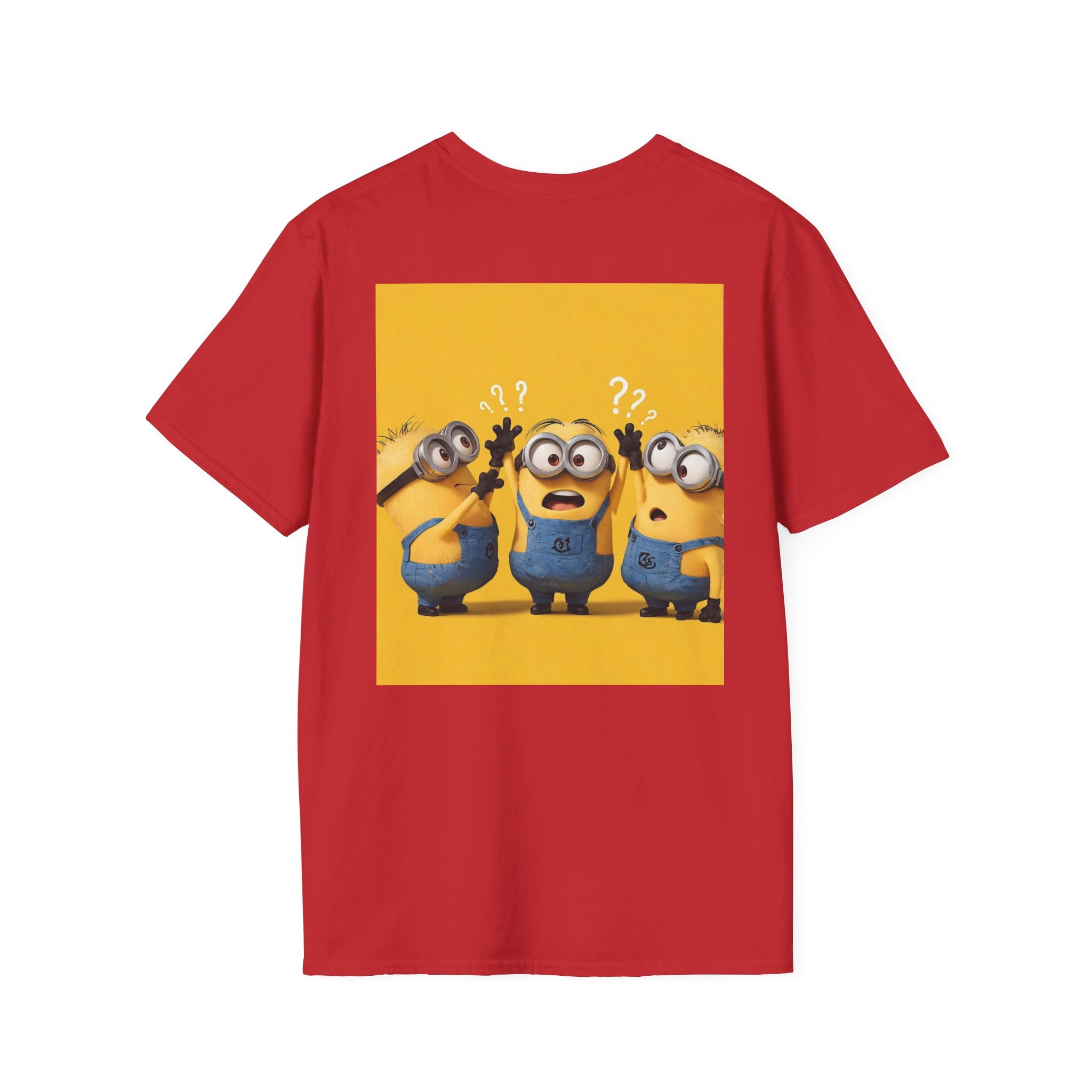 Minions Despicable Me Youth T-Shirt Gru Movie Fan Tee, Unisex Softstyle Shirt, Kids Birthday Gift, Cartoon Character Top, Funny Graphic Tee