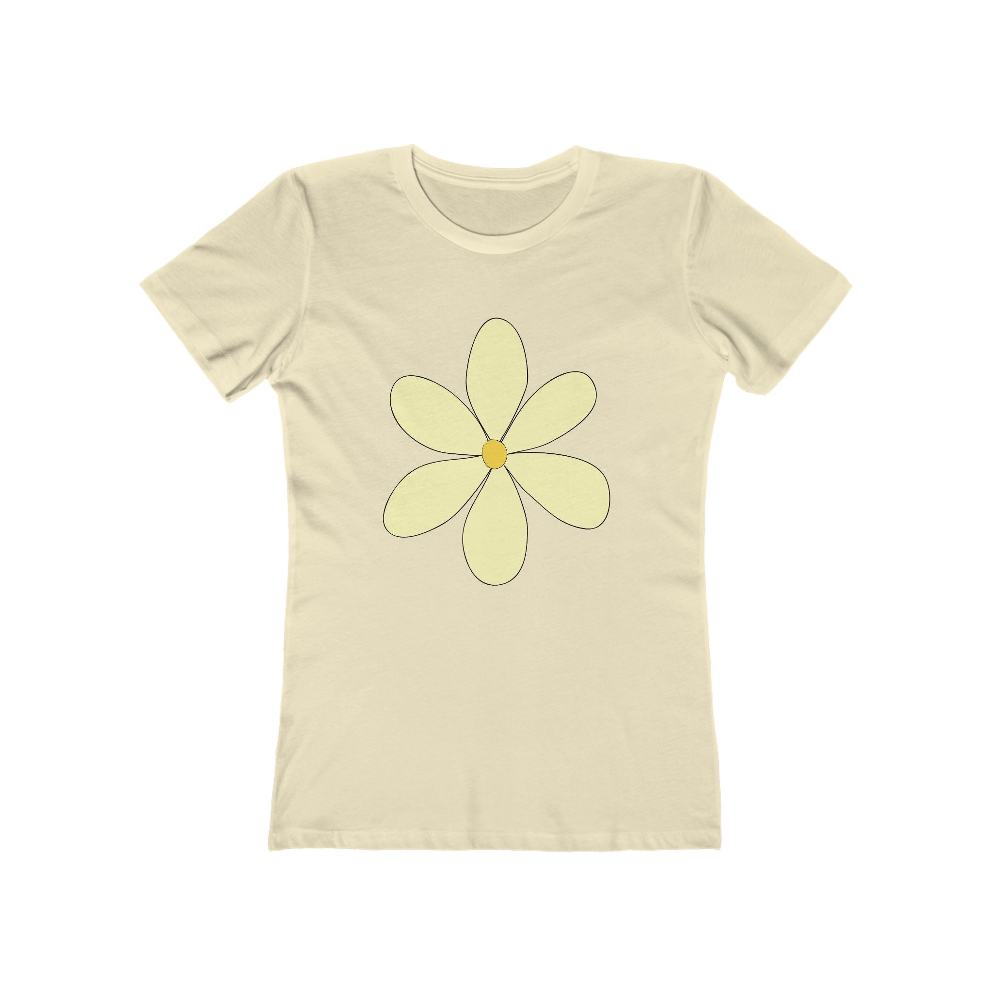 Flower Women's Tshirt, Floral Graphic Tee, Casual Top for Her, Spring Blossom Shirt, Botanical Print Blouse